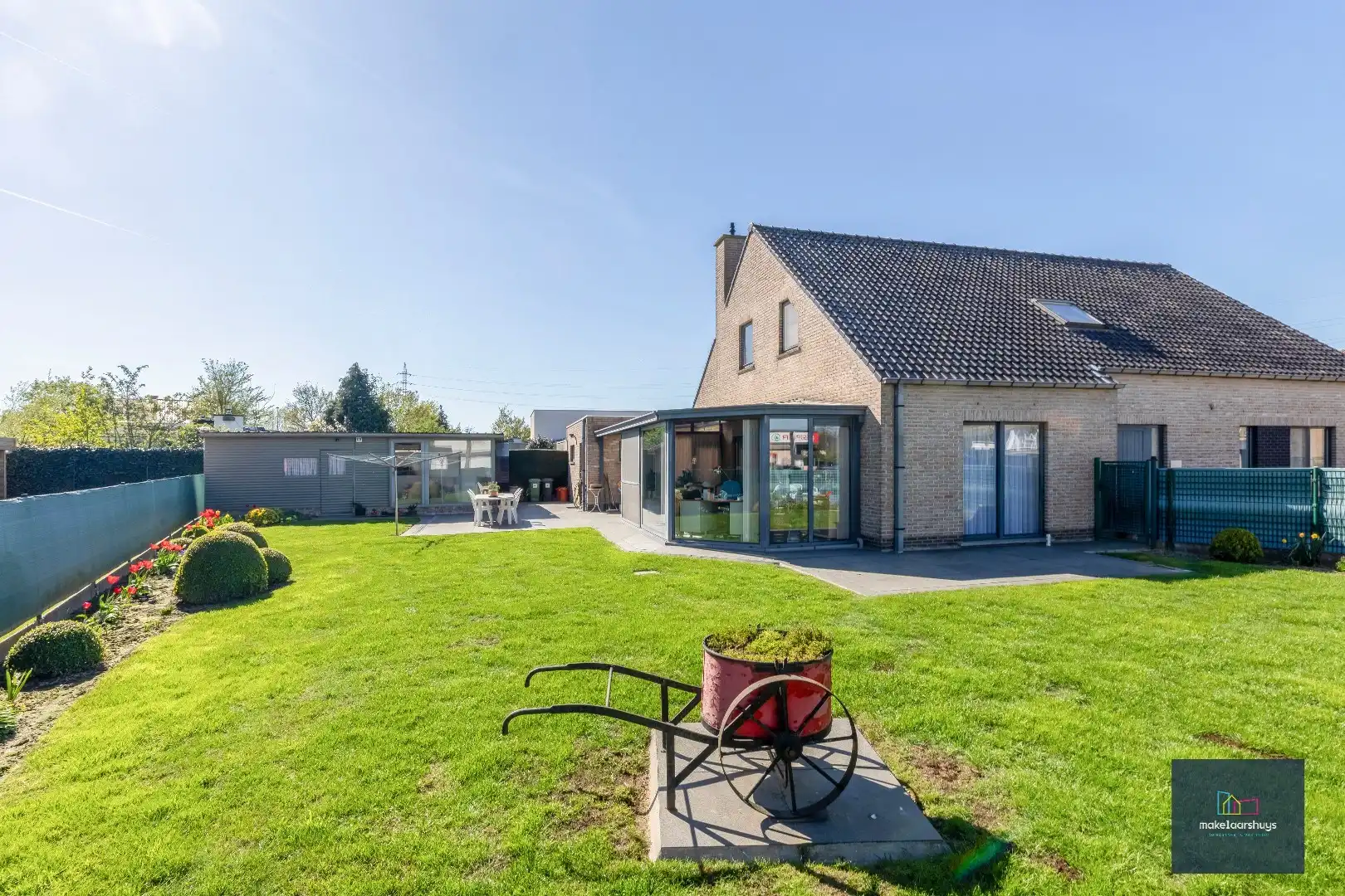 Ruime open bebouwing op een super ligging te Drongen foto 30
