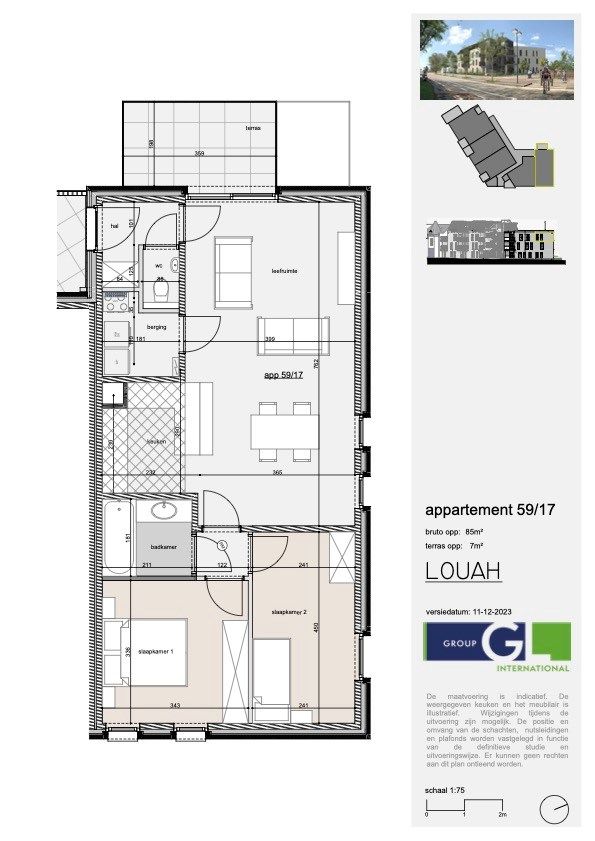 Nieuwbouwapp. met 2 slpks en mooi terras foto 11
