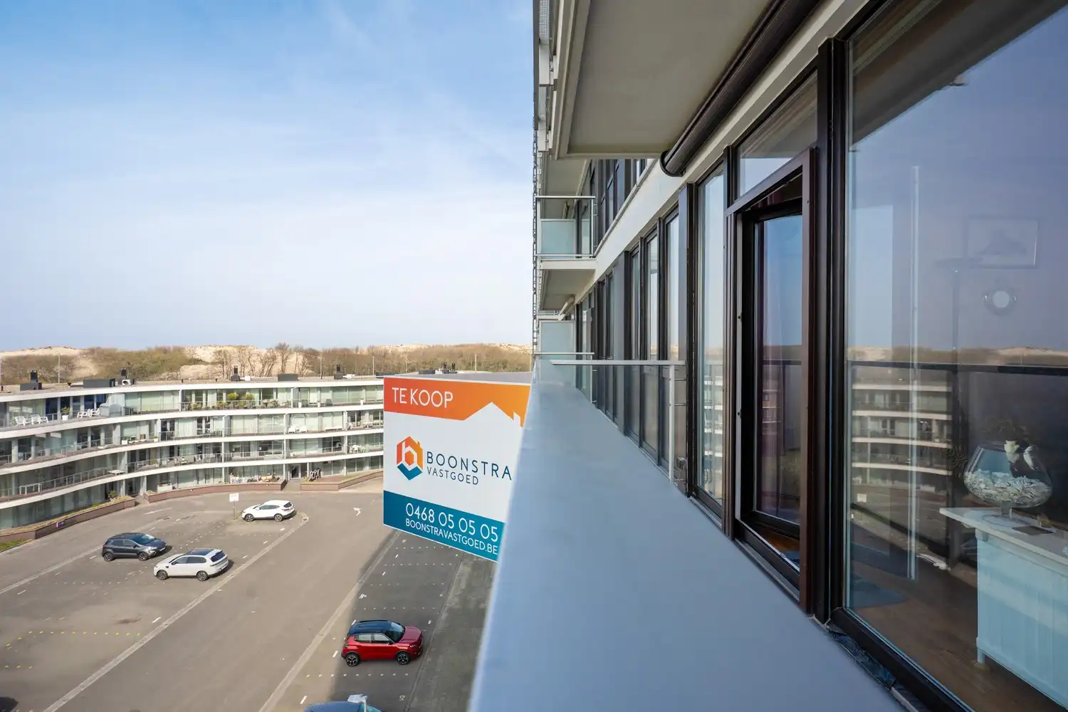 Appartement met 2 slpkrs en lateraal zeezicht nabij het centrum van Bredene foto 9