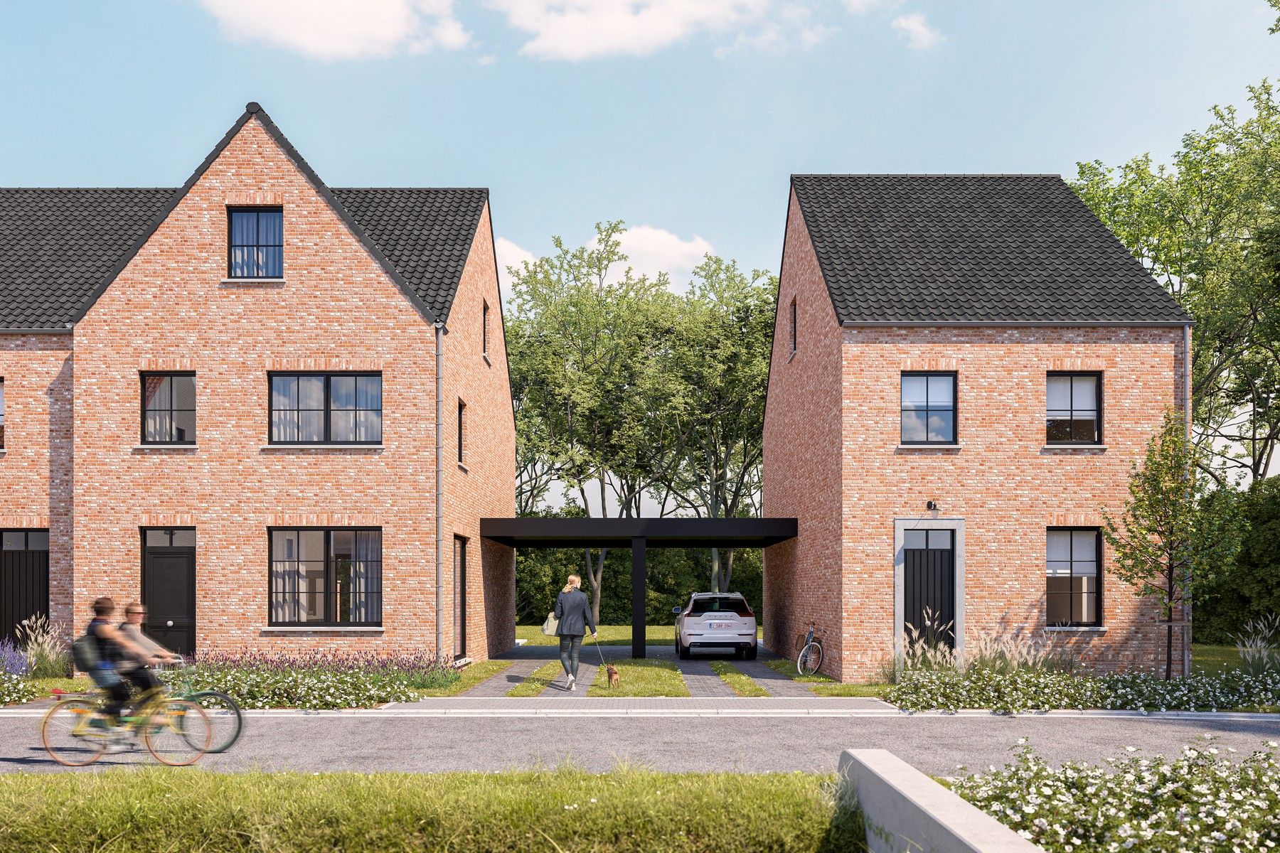 Lot 92: open bebouwing met 3 slpk en carport foto {{pictureIndex}}