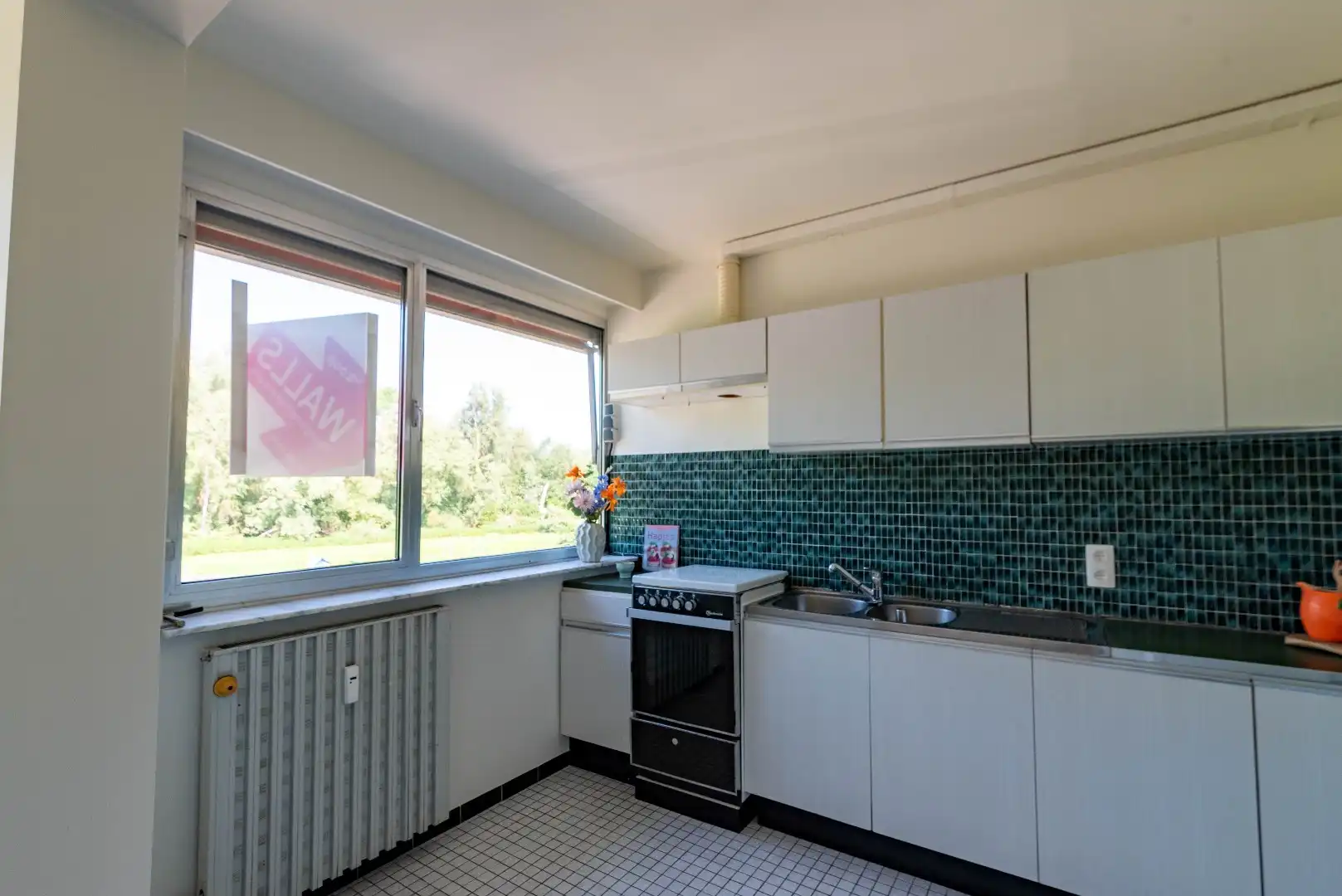 Appartement met 2 slpk., garage en rustgevend groen uitzicht foto 7