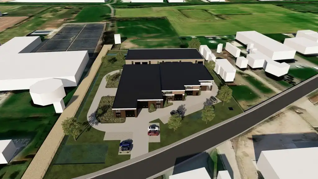 Nieuwbouw KMO-unit te koop in Bizzpark Doornzele foto 11