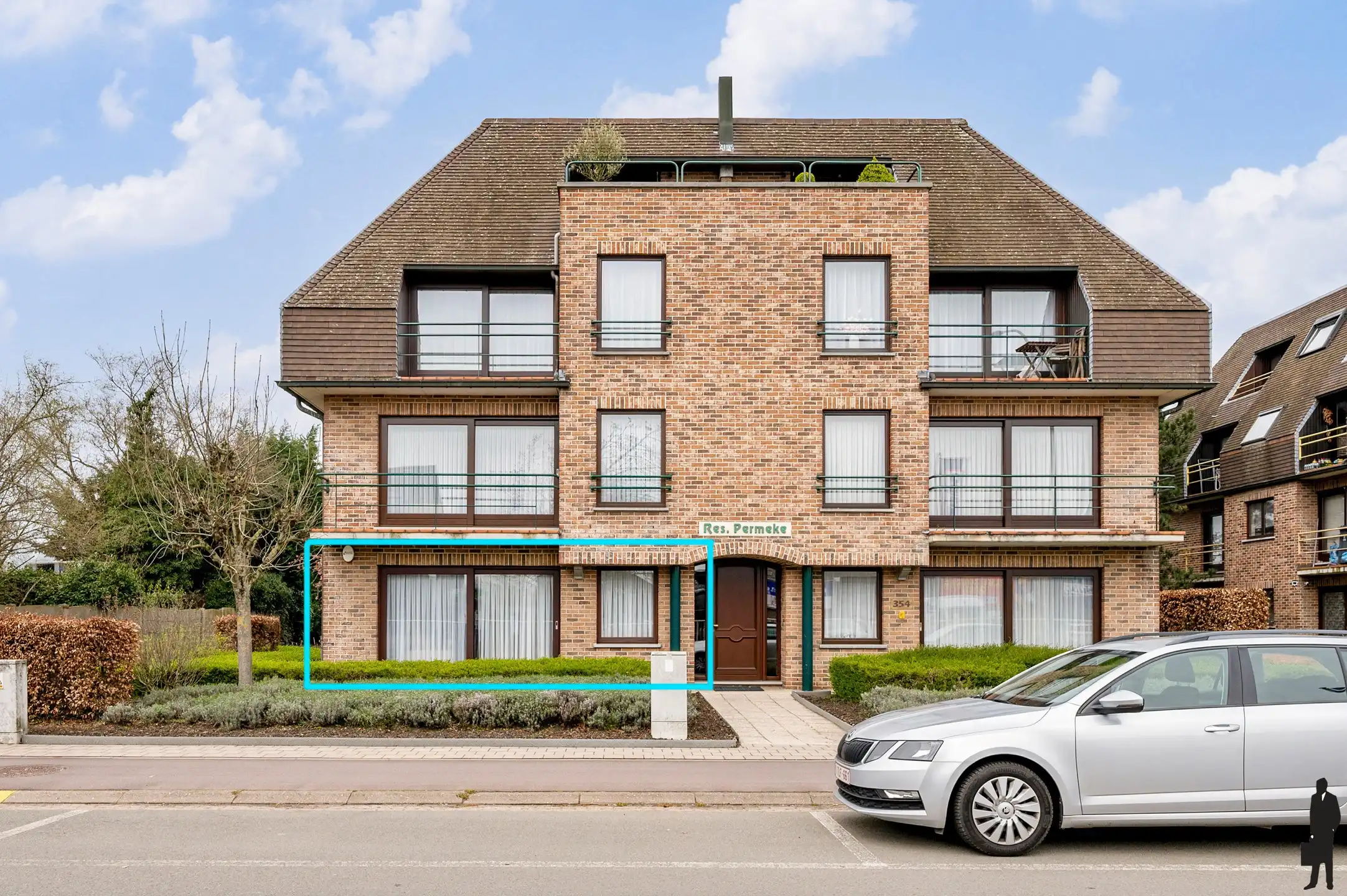 Ruim 3 slaapkamer appartement (111 m²) te Tisselt. foto 2