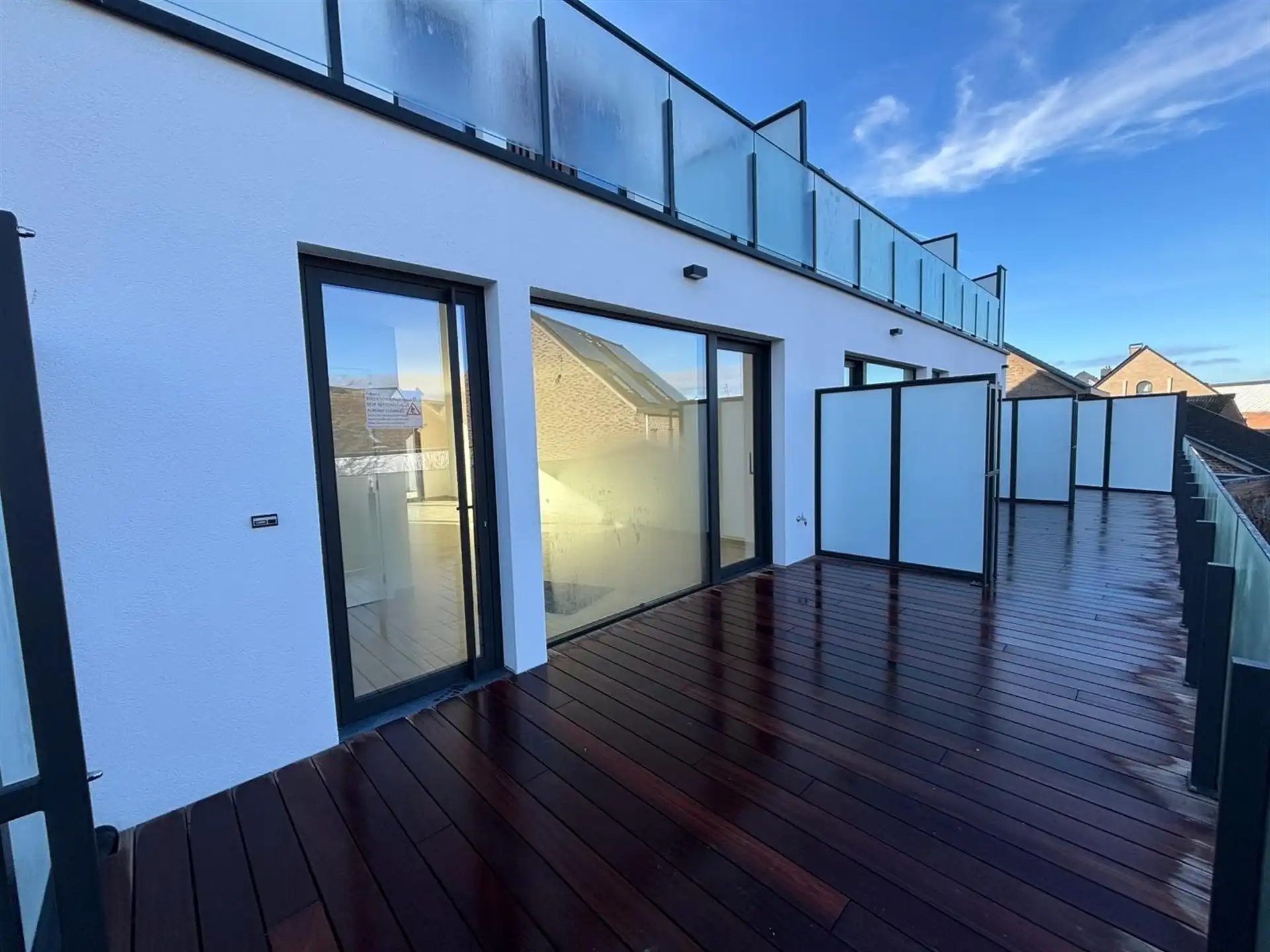 Modern duplex-appartement met private tuin en ruime terrassen in Asse! foto 4