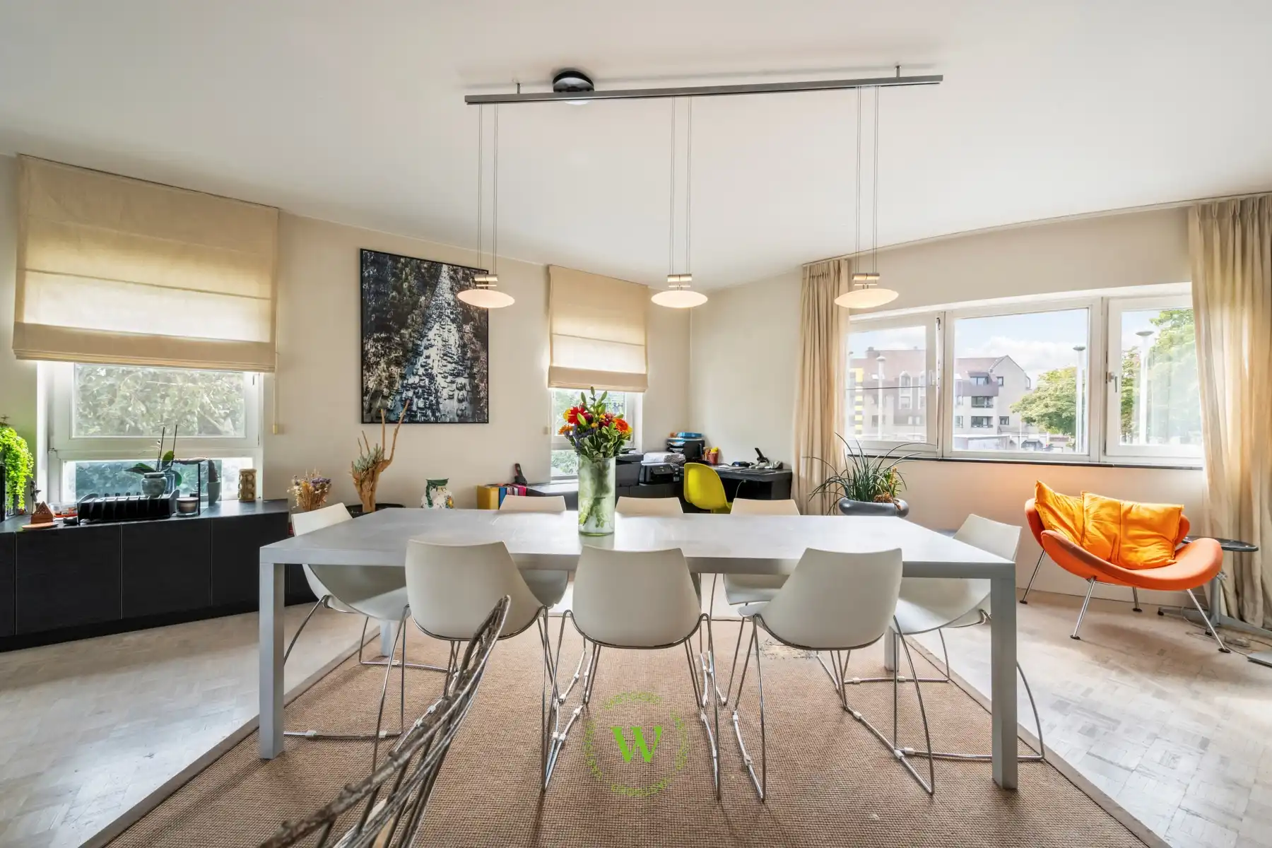 Uitzonderlijk triplex-appartement: ruimte, licht+topligging. foto 5