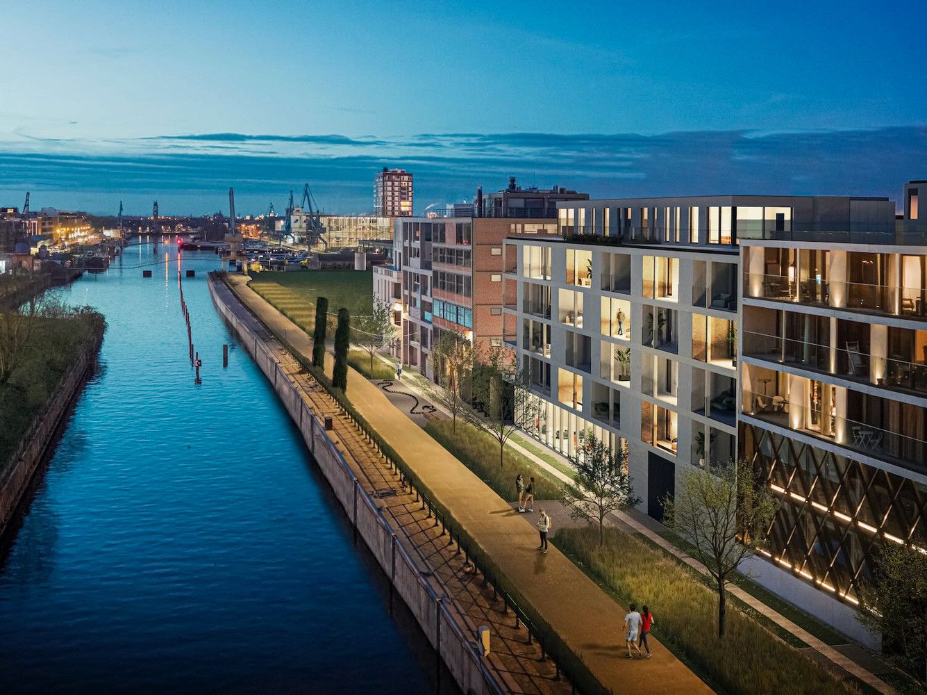 Moderne gebruiksklare gemeubelde kantoren aan de Oude Dokken ontworpen door Caan Architecten. foto 4