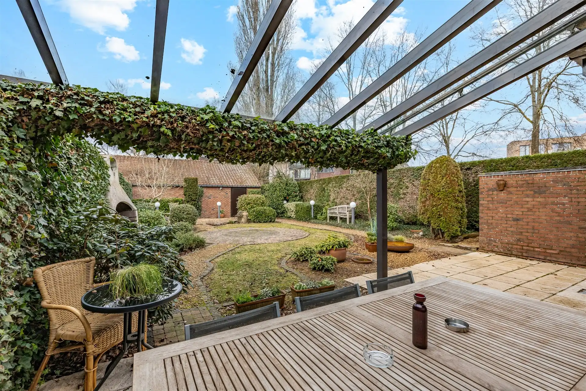 Instapklare 3 slpk halfopen bebouwing met garage in Wetteren foto 22