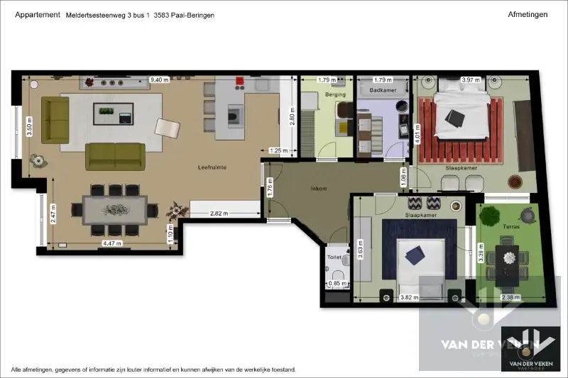 RIANT APPARTEMENT 112 m2 + TERRAS foto 14