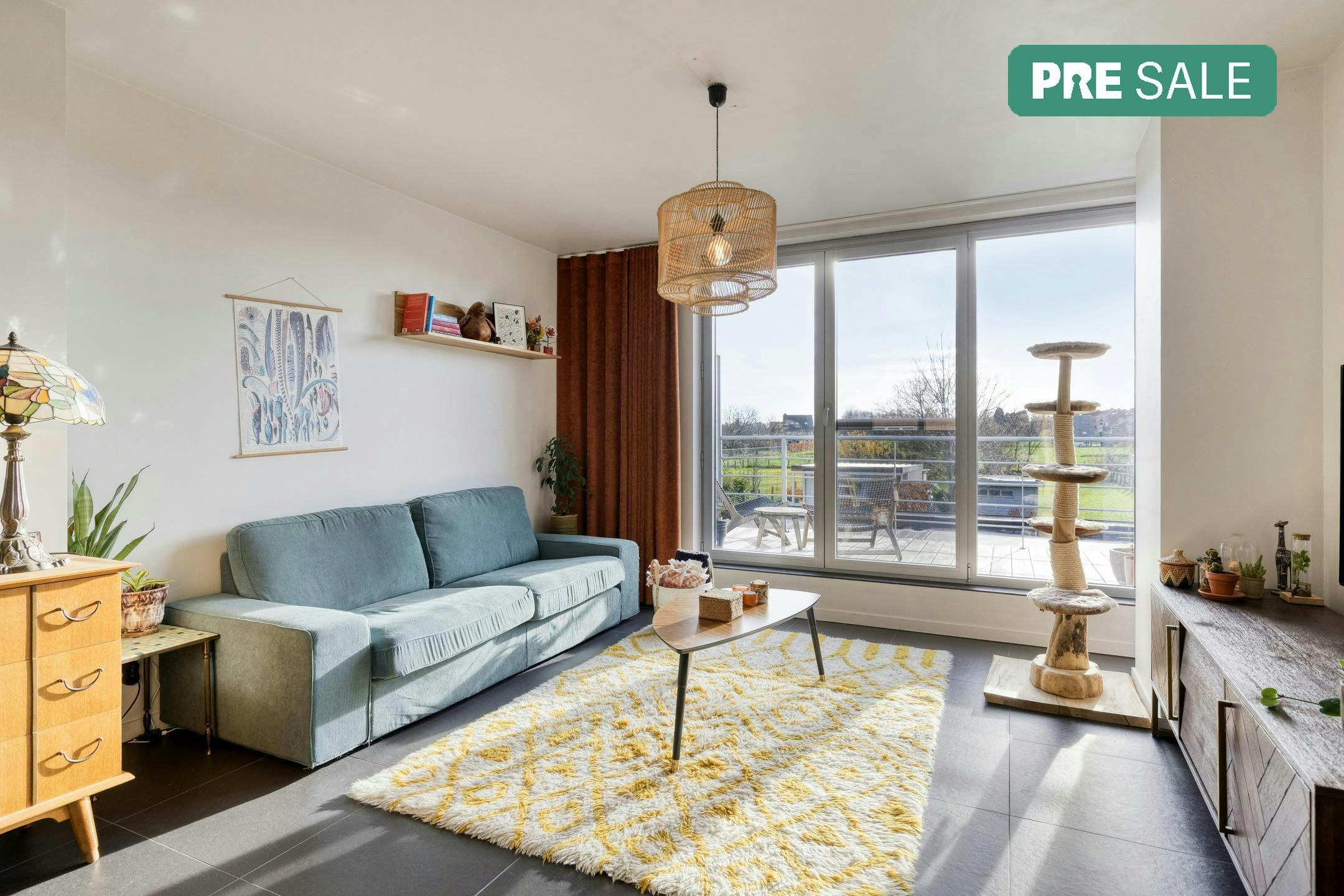 Gezellige duplex in het centrum van Grimbergen, met prachtig uitzicht, groot terras en parking! foto 2