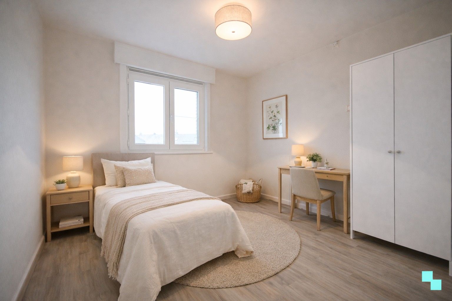 Rustig gelegen ééngezinswoning nabij centrum Izegem met garagebox en uitweg foto 22