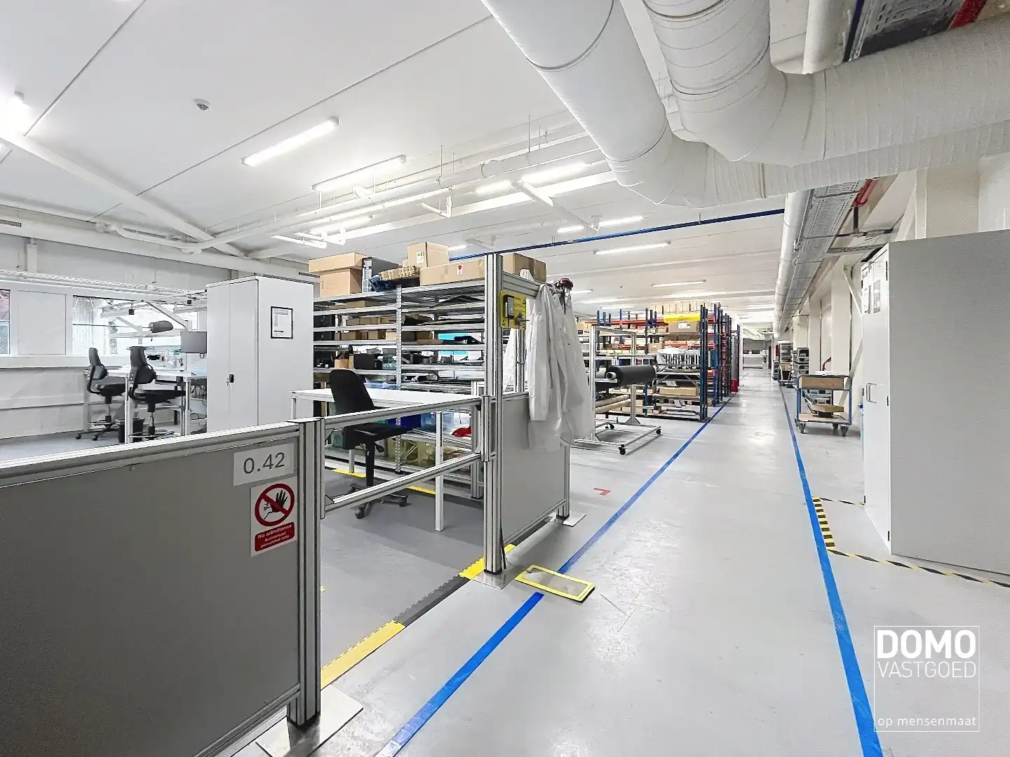 INNOVATIEVE RUIMTE MET LABO, LOGISTIEKE VOORZIENINGEN EN RESEARCH & DEVELOPMENT IN EEN ECO-BEDRIJFSGEBOUW TE PAAL foto 3