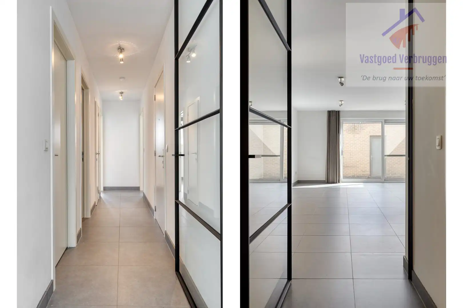 Modern recent gelijkvloers appartement met zuidgericht terras, zonnepanelen en garagebox in hartje Nieuwerkerken foto 2