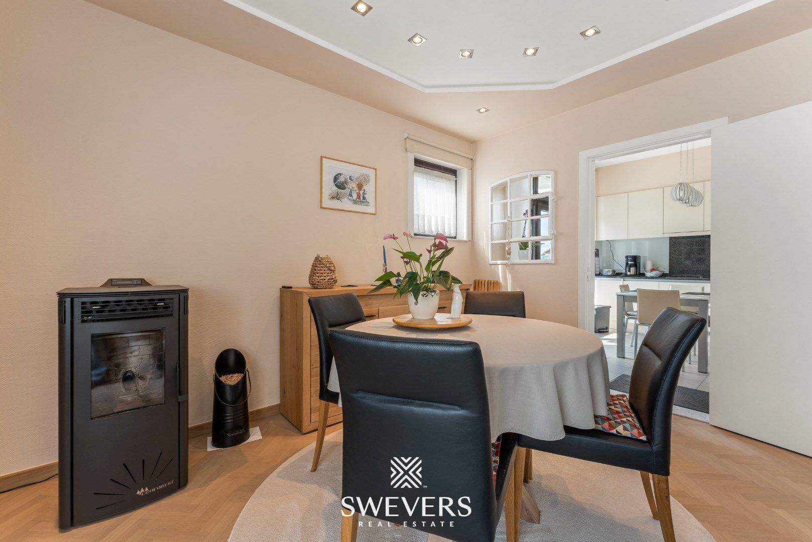 Gelijkvloers, ruim appartement met grote tuin te Koersel foto 6