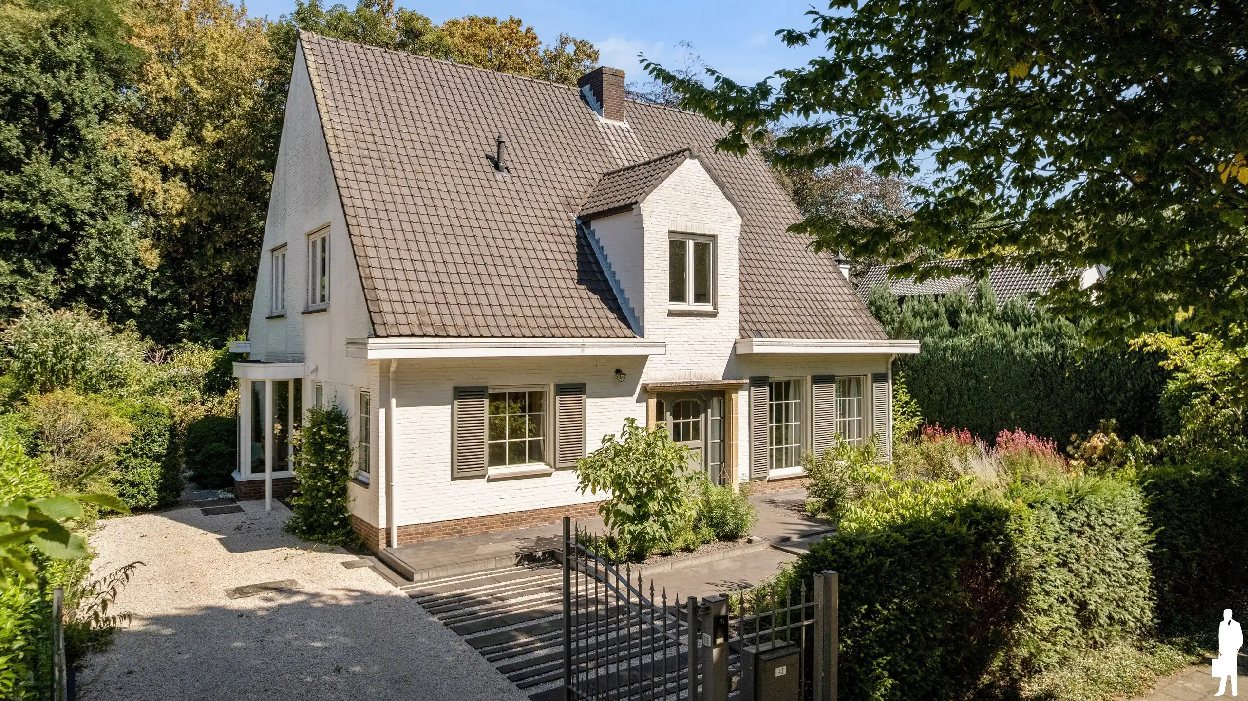 Rustig gelegen villa in het groene Mariaburg te Brasschaat! foto 19