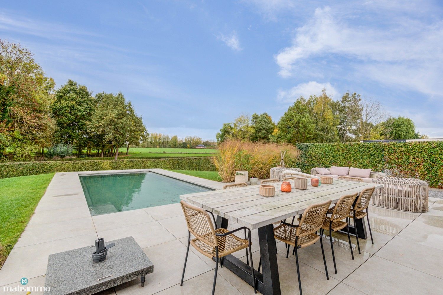 MODERNE VILLA MET INGEBOUWD ZWEMBAD, 3 SLAAPKAMERS EN PRAKTIJKGEDEELTE IN RUSTIGE OMGEVING TE WELLEN foto 37