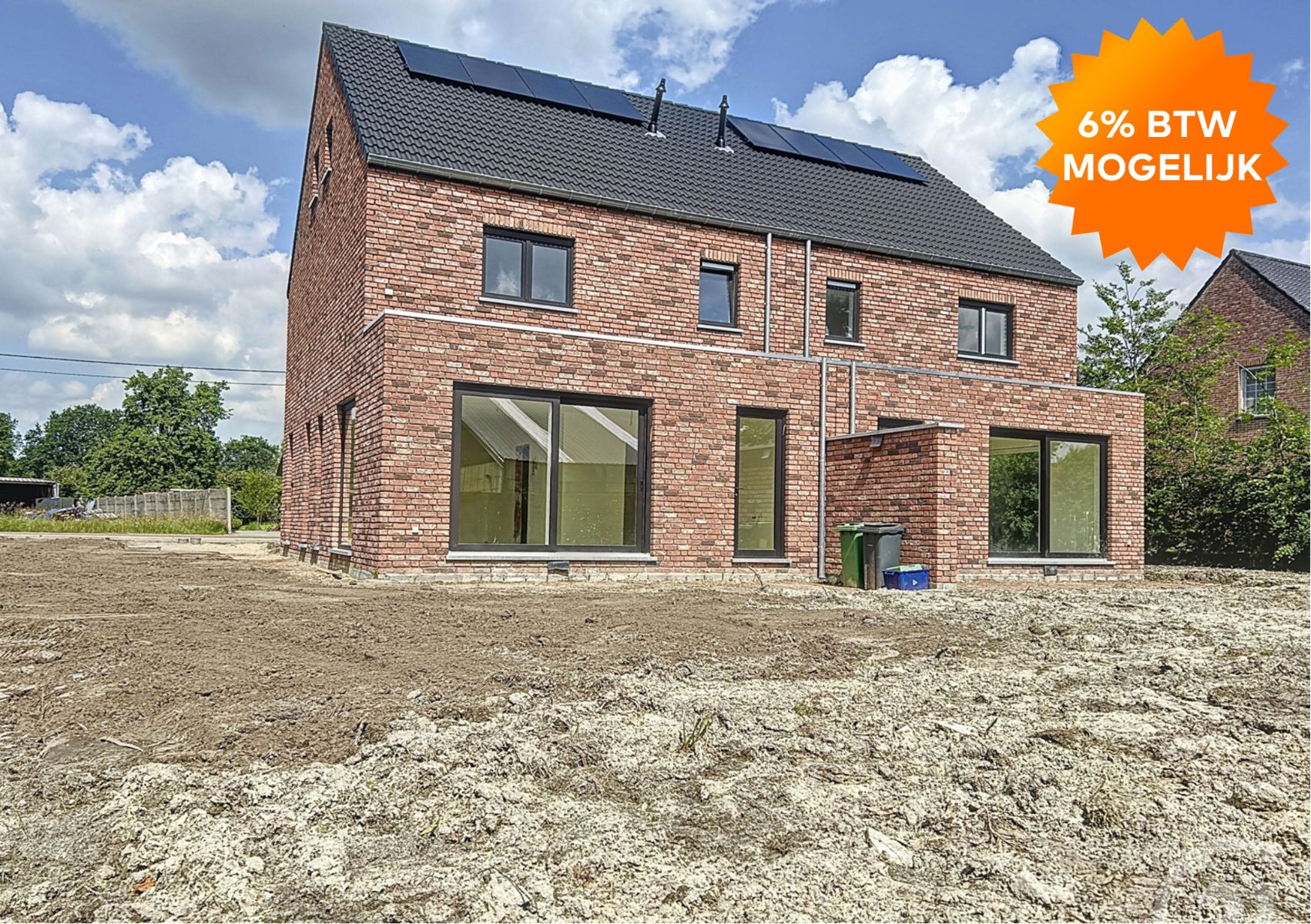 Nieuwbouwwoning te koop volledig onder 6% BTW in Pijpelheide! foto 2