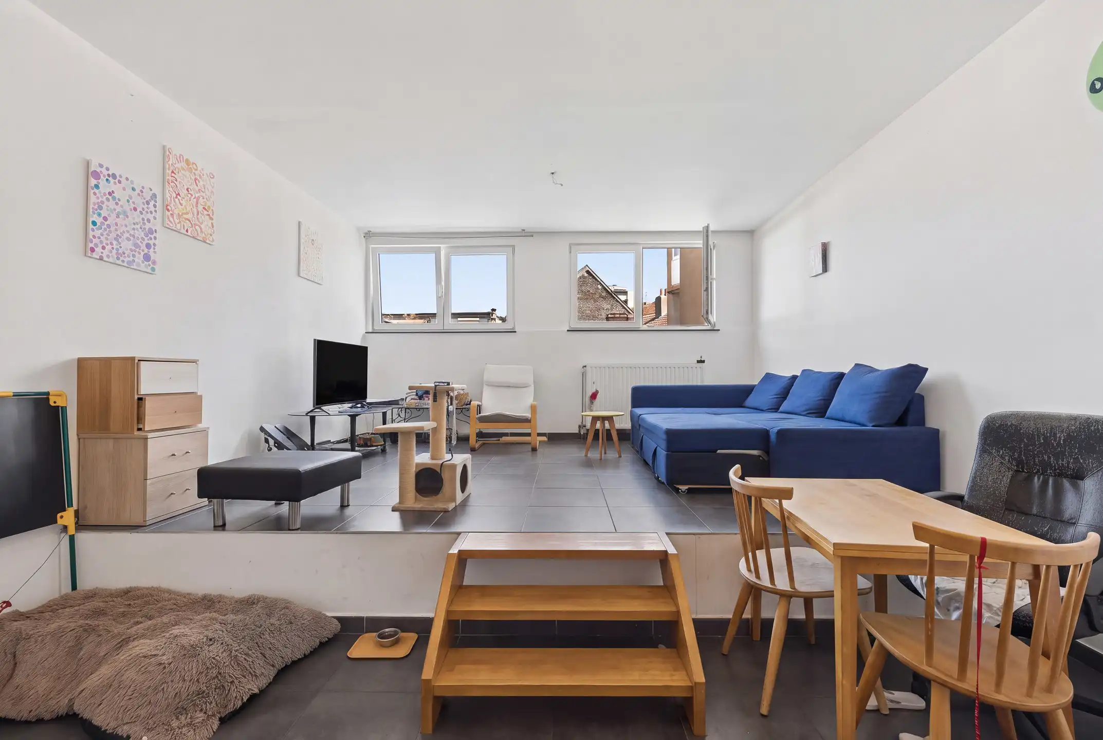 Ruim appartement met 1 slaapkamer + studeerkamer van ± 92 m² foto 4