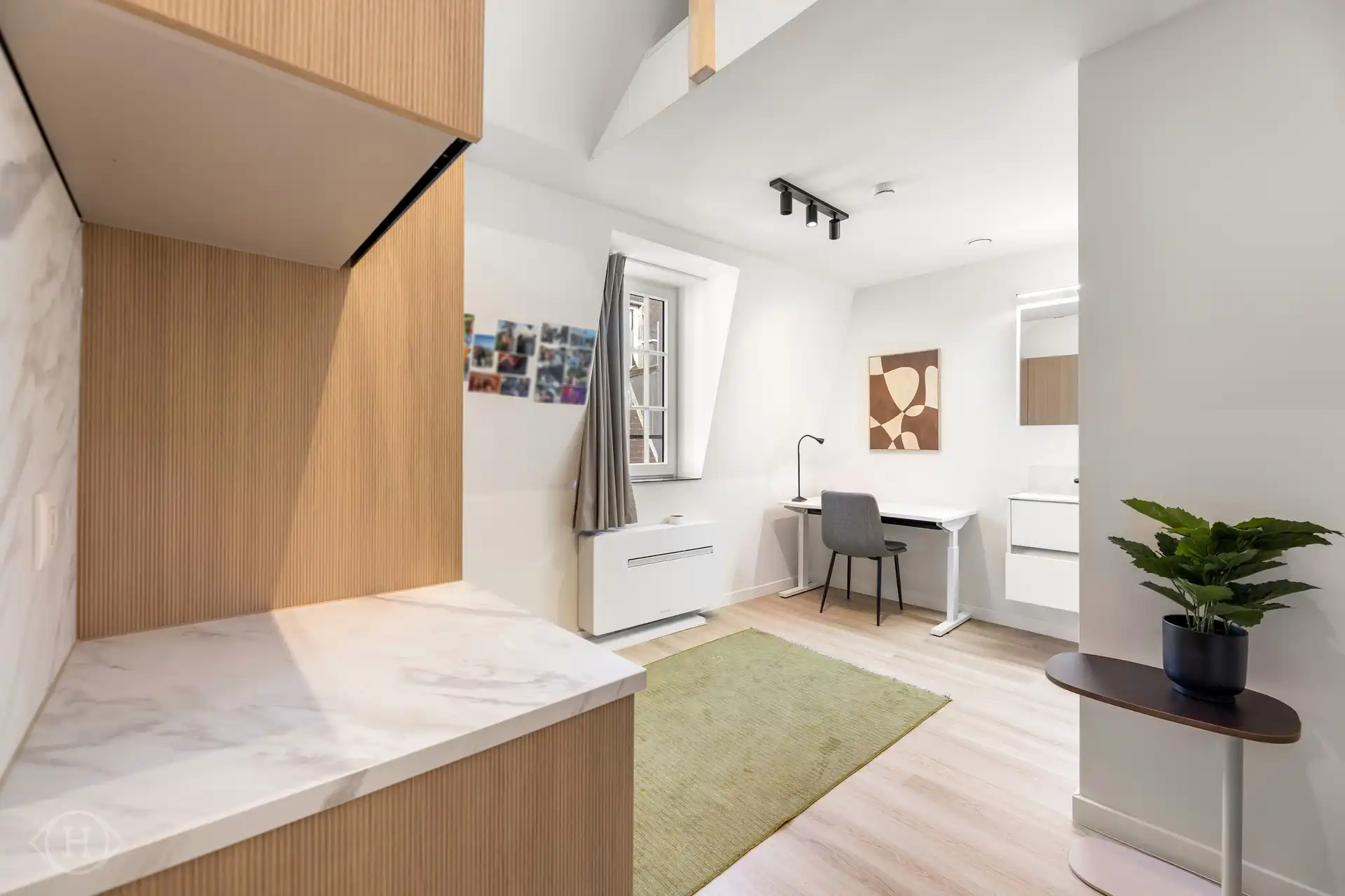 Moderne studentenkamer op toplocatie in Leuven foto 2