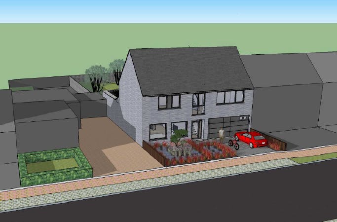 Zongerichte bouwgrond (662m²) te Oostduinkerke-Dorp foto 5