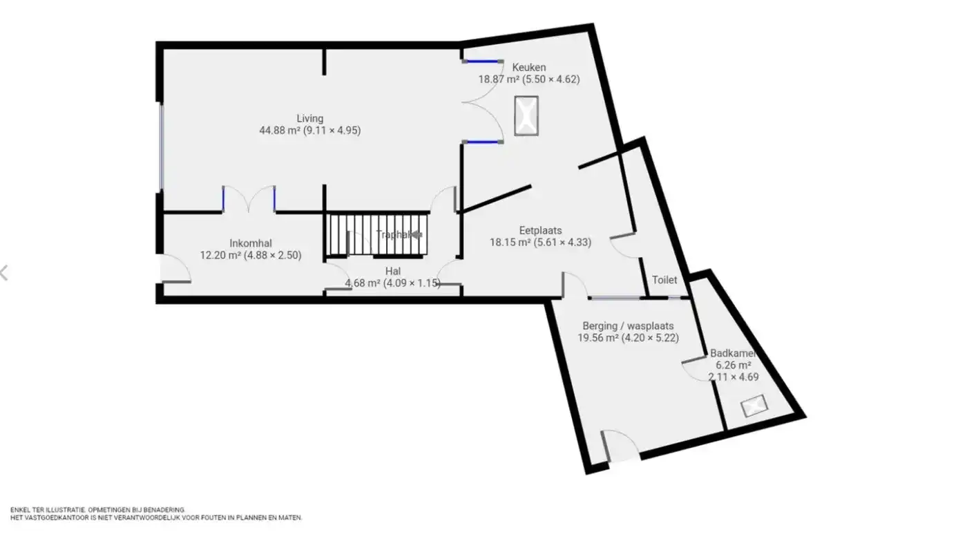 Half te renoveren rijwoning met 3 slpks met tuin, terras en 4 parkeerplaatsen. foto 31