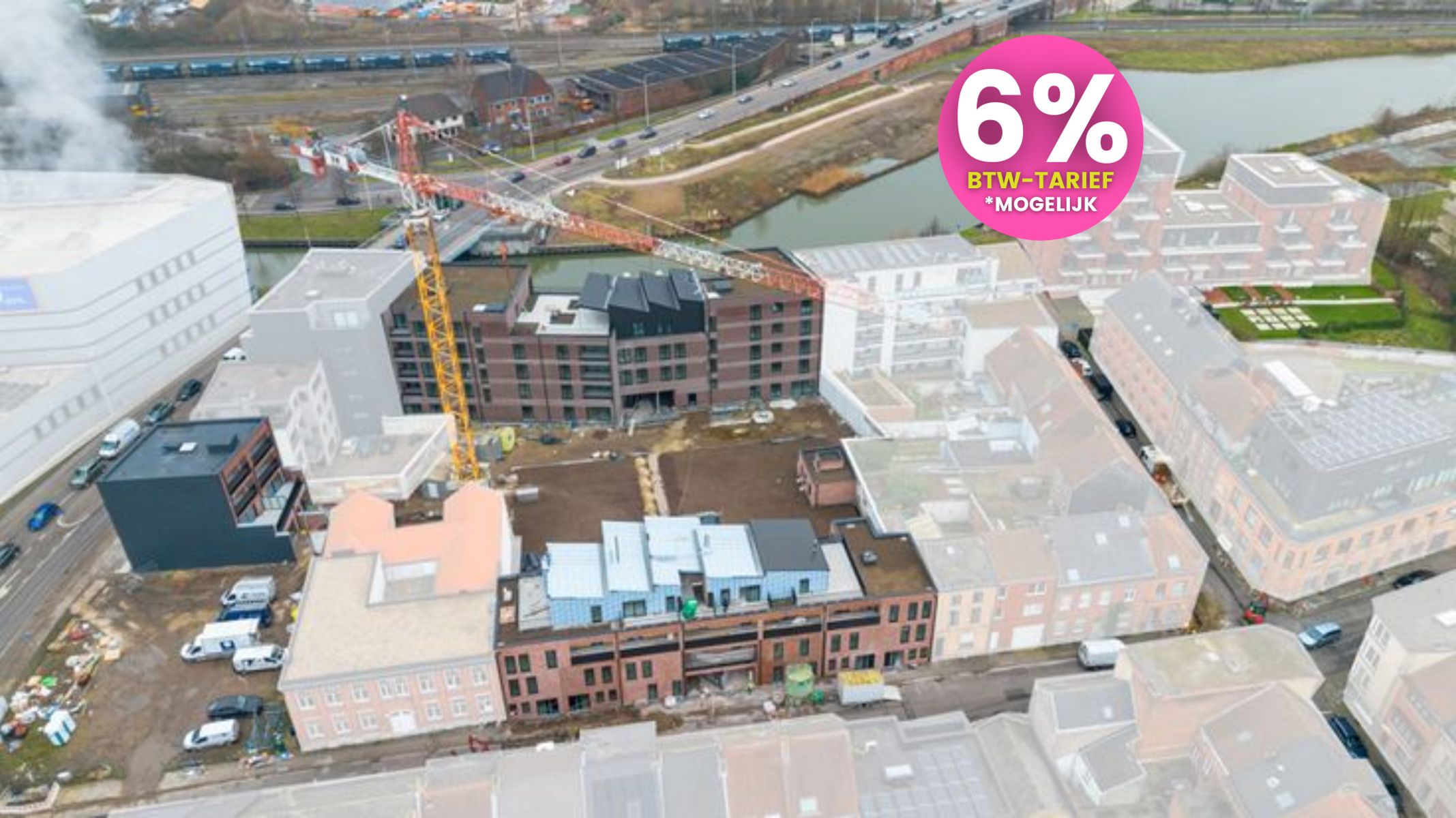 Exclusief nieuwbouwproject aan 6% BTW in het Hart van Aalst foto {{pictureIndex}}