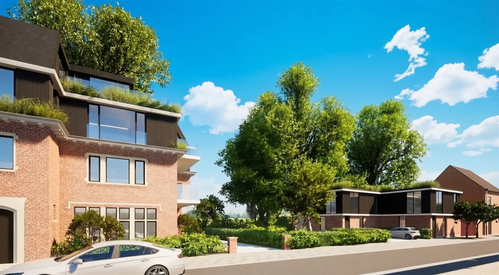 Gesloten nieuwbouwwoning met 3 slaapkamers en mooie tuin. foto 3