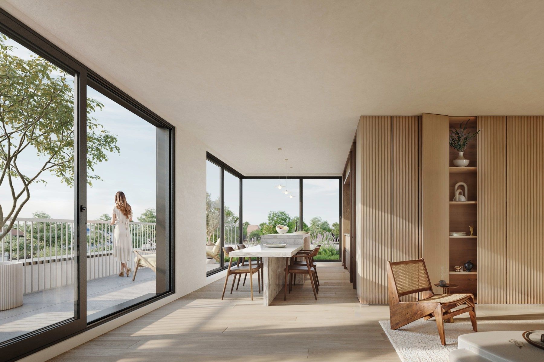 Immense penthouse met 360° view foto 4
