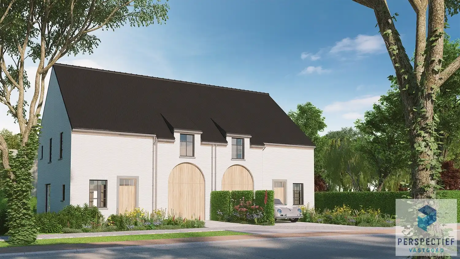 LAATSTE WONING  - Pastoriestijl - nieuwbouw&nbsp;met 4 slpk, en GROTE Zuidgerichte tuin te Oedelem - OPP; 853 m² foto 6