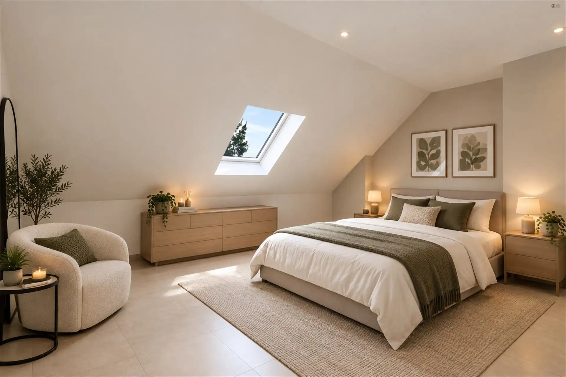Ruim dakappartement met prachtig zicht op groen foto 10