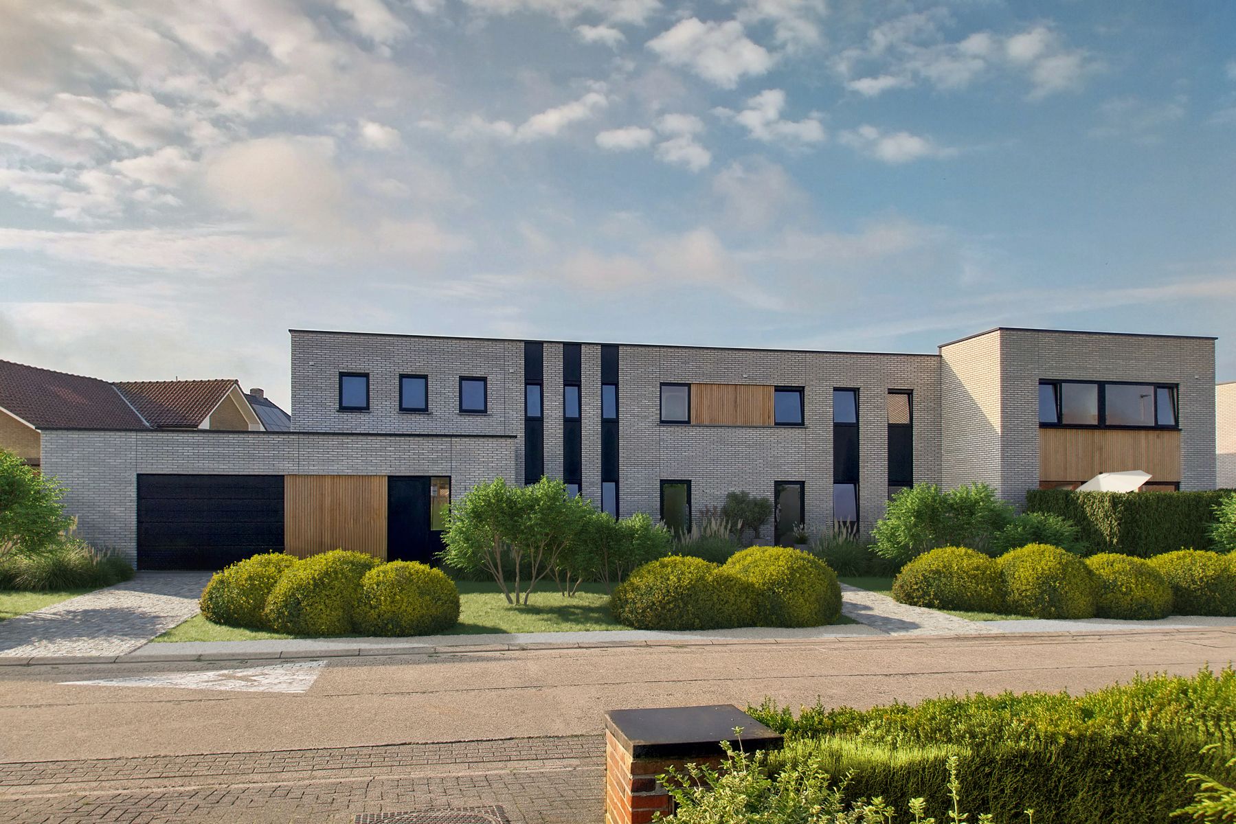 Project Gilshof - 7 landelijk gelegen BEN-nieuwbouwwoningen op wandelafstand van het centrum foto {{pictureIndex}}