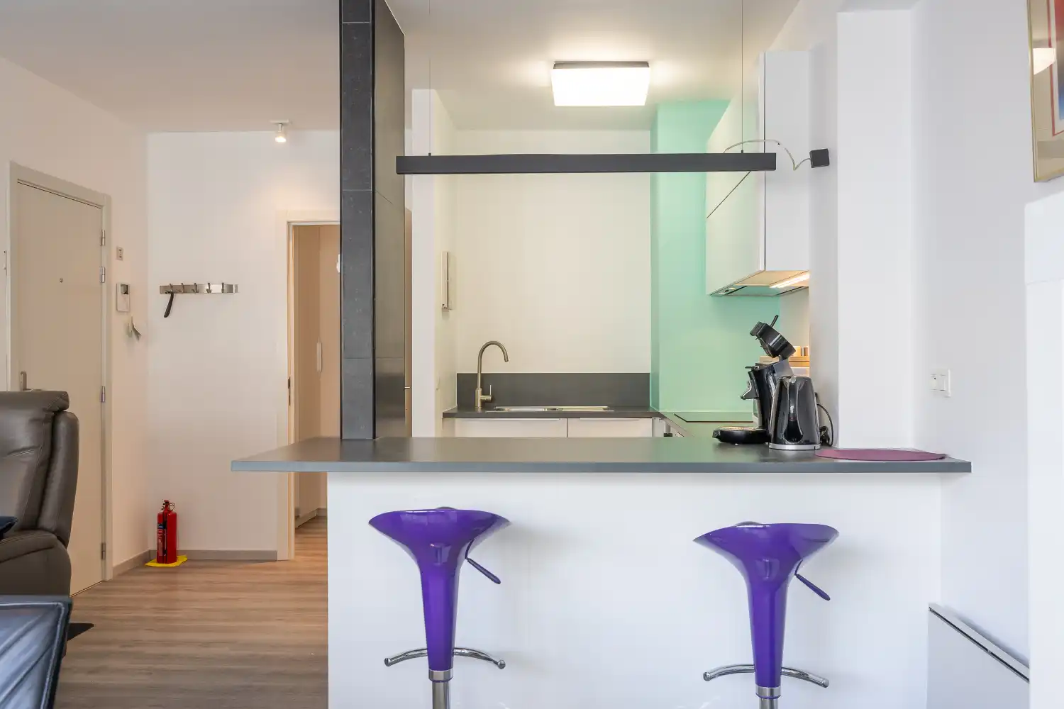 Instapklaar 2 slaapkamer-appartement met zijdelings zeezicht foto 7