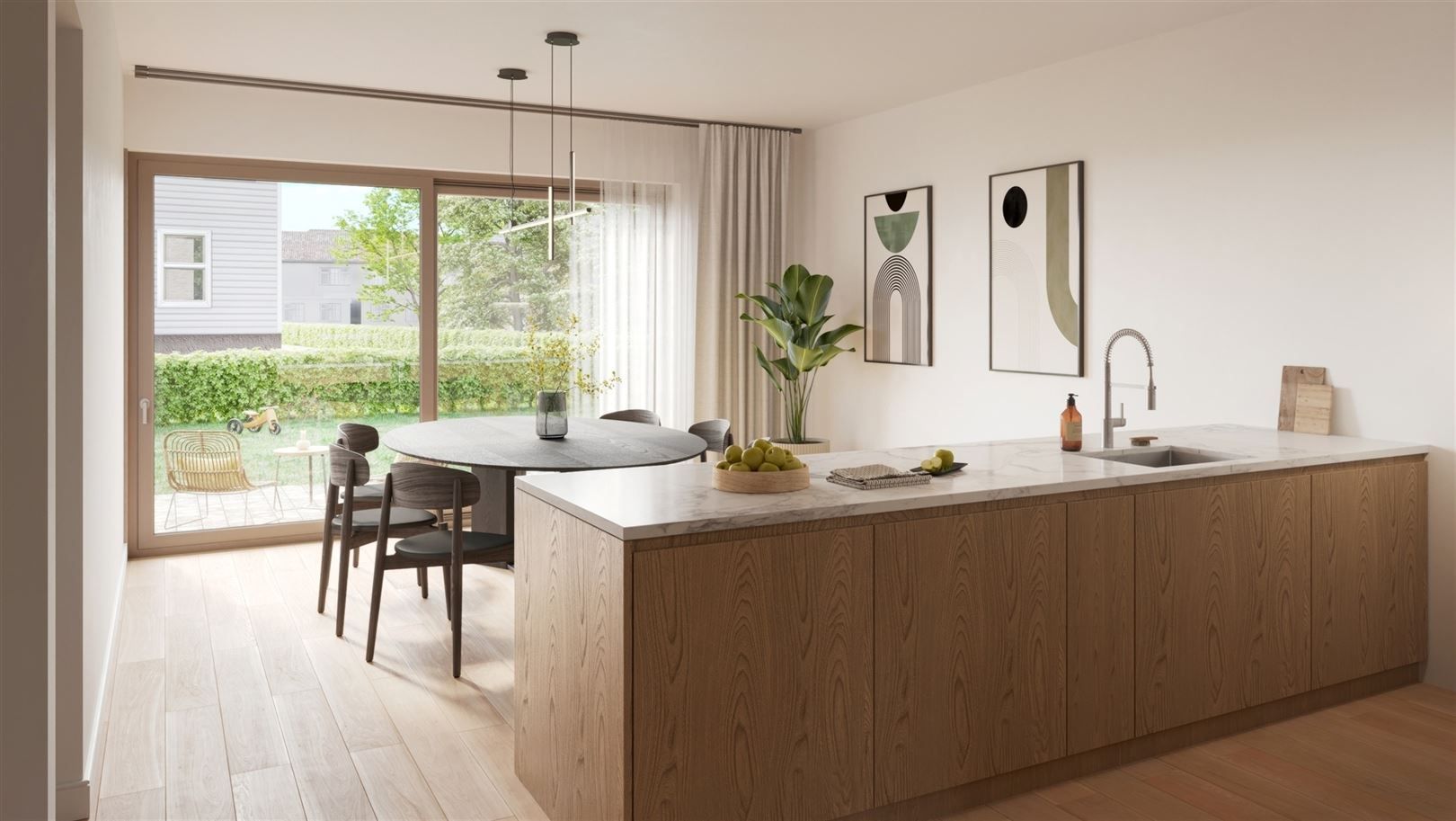Moderne nieuwbouw woning aan uniek binnenplein foto {{pictureIndex}}