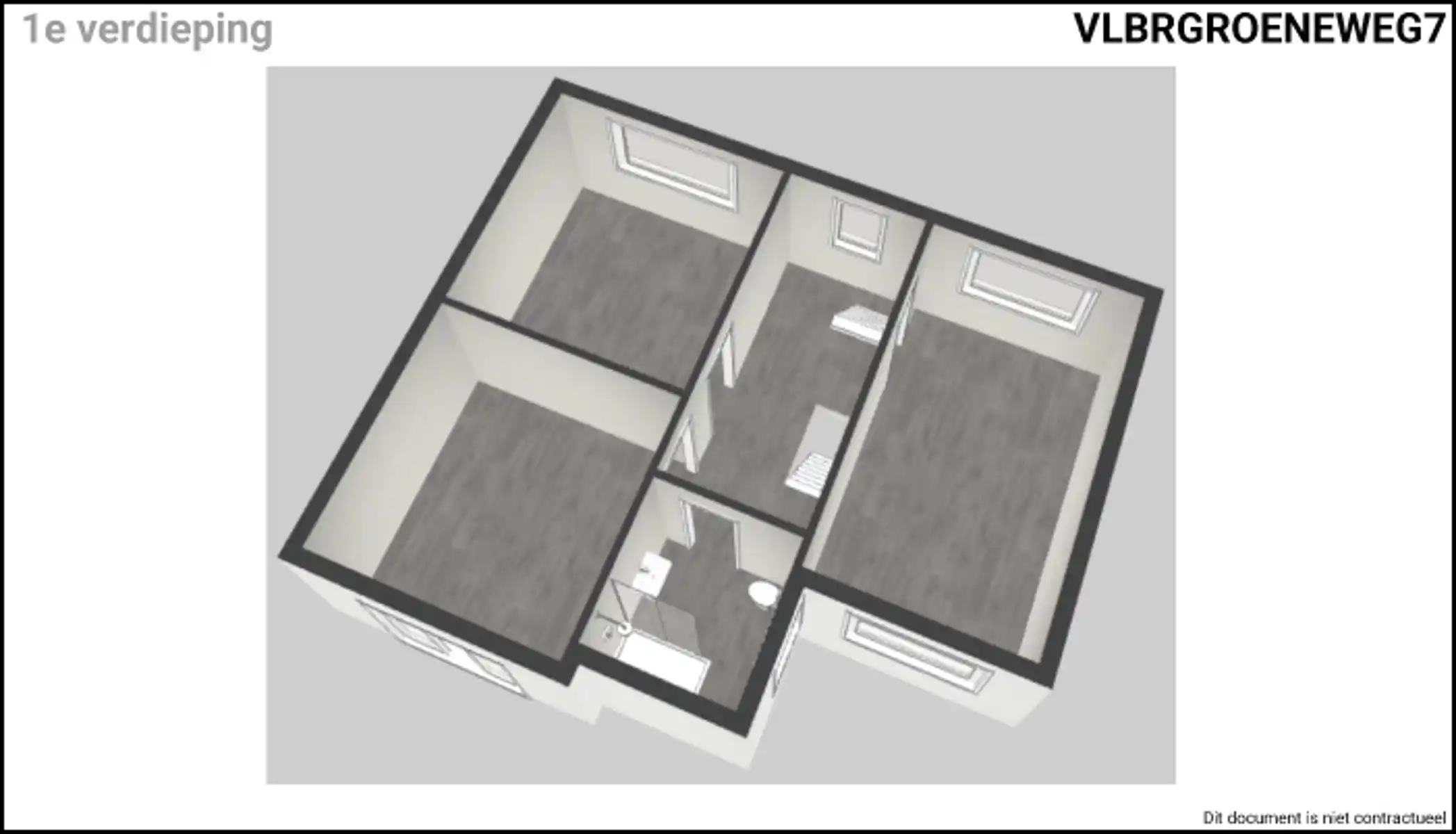 Ruime verder af te werken 2-gevel met 4 slaapkamers foto 27