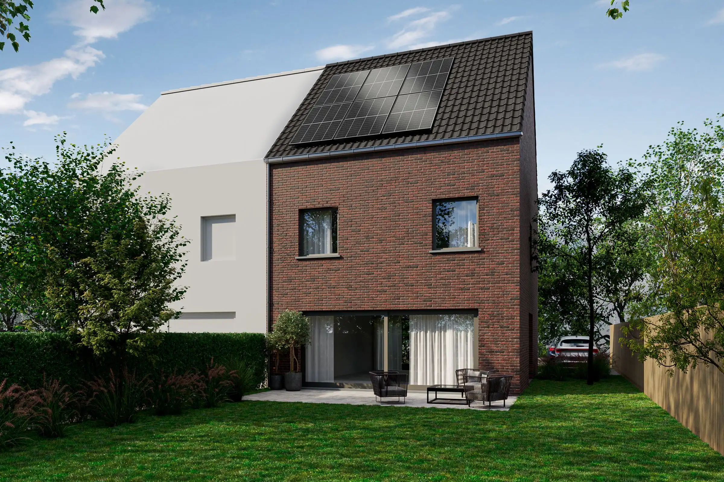 Nieuw te bouwen halfopen woning te Maarkedal foto 3