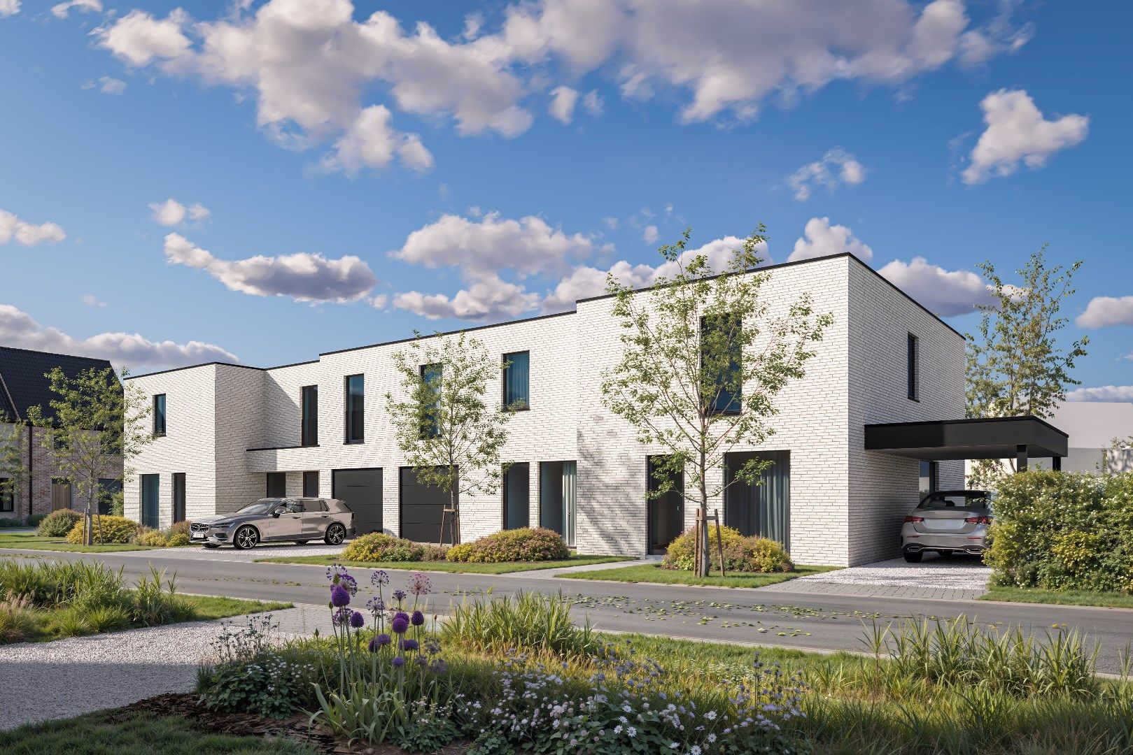 Moderne & energiezuinige nieuwbouwwoning in Waregem foto {{pictureIndex}}
