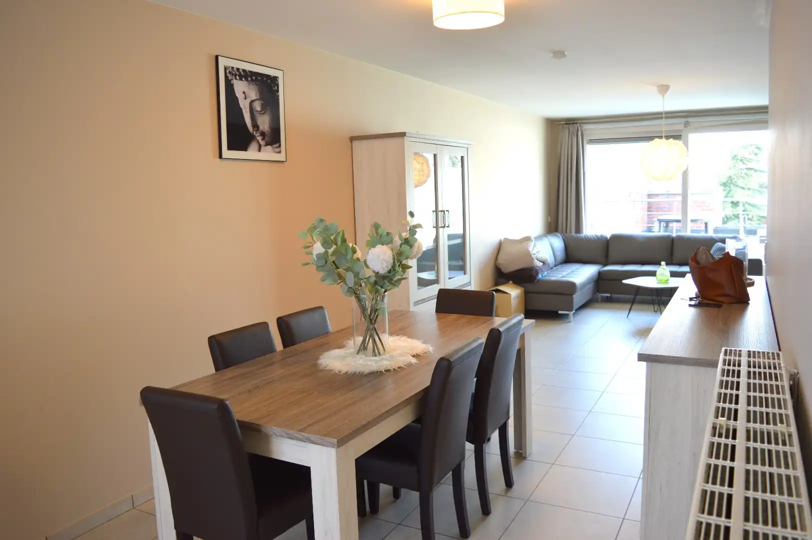 Verzorgd duplexappartement met 2 slaapkamers en garage te koop in Gullegem-centrum foto 6