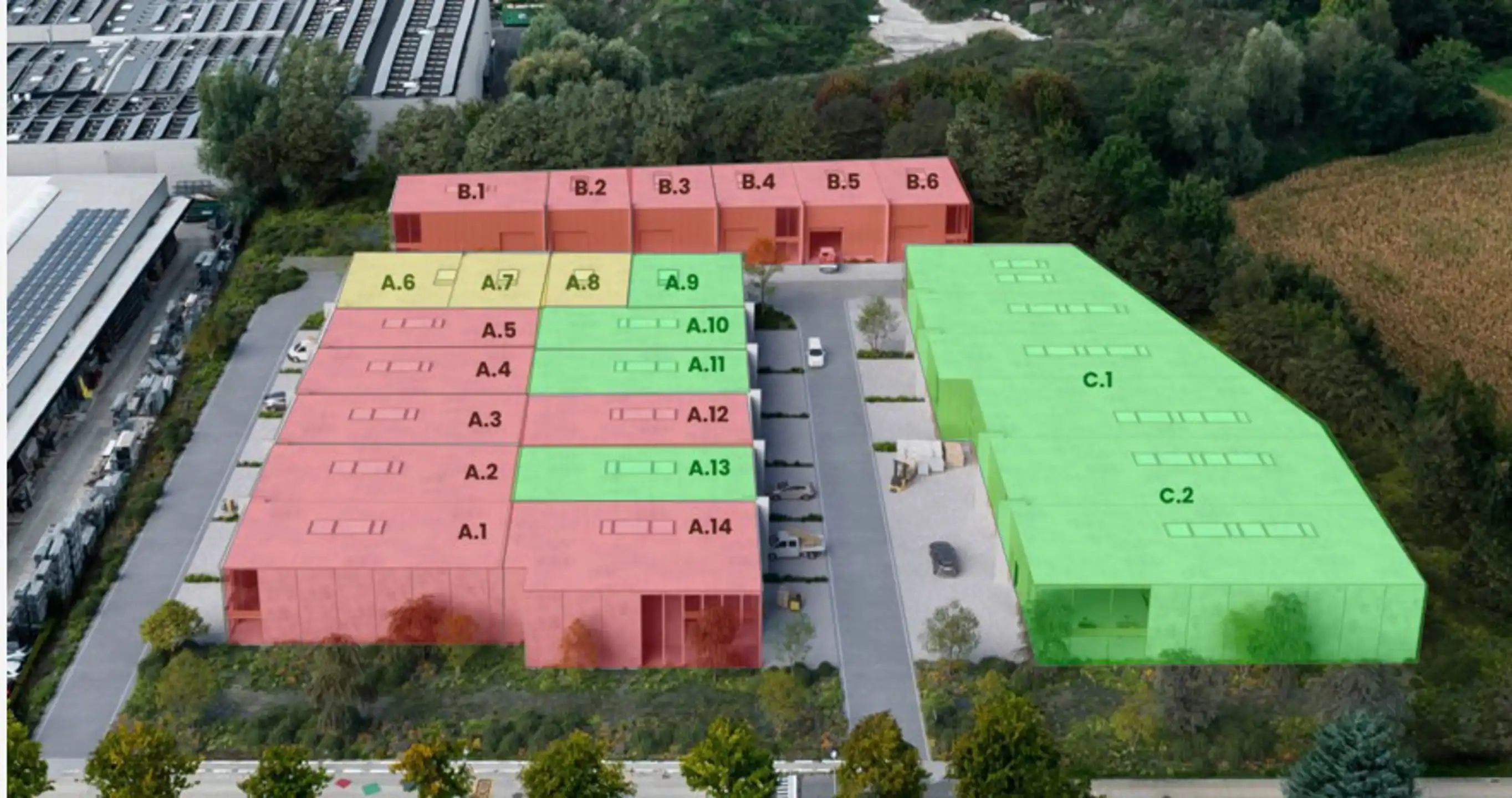 Nieuwbouw KMO-unit   Te koop Laarne foto 4