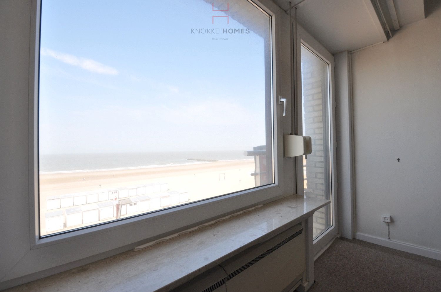 Gezellig appartement in Residentie Onde & Lumiere, met frontaal zeezicht. foto 3