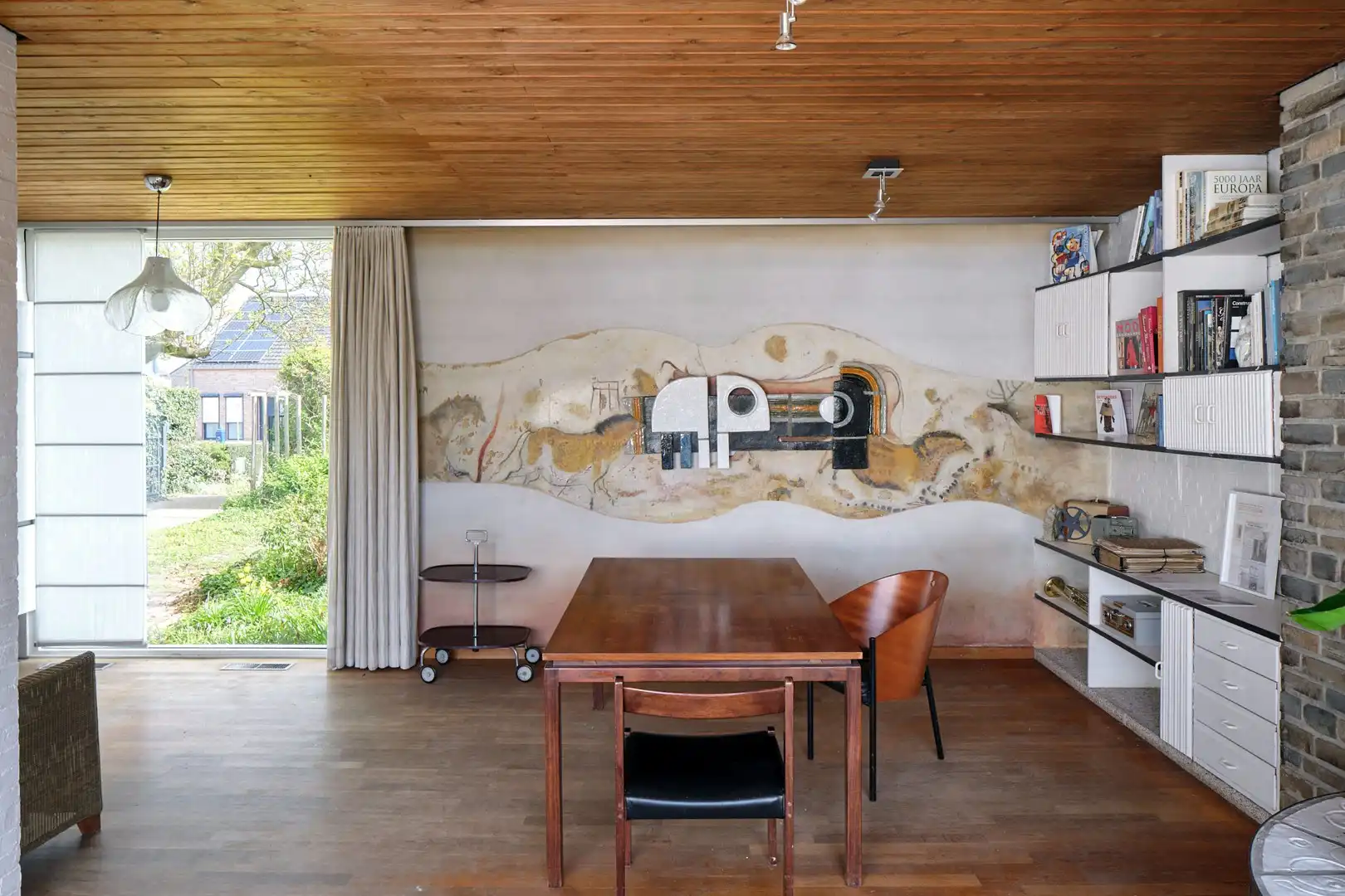 Organische architecten- en kunstenaarswoning foto 14