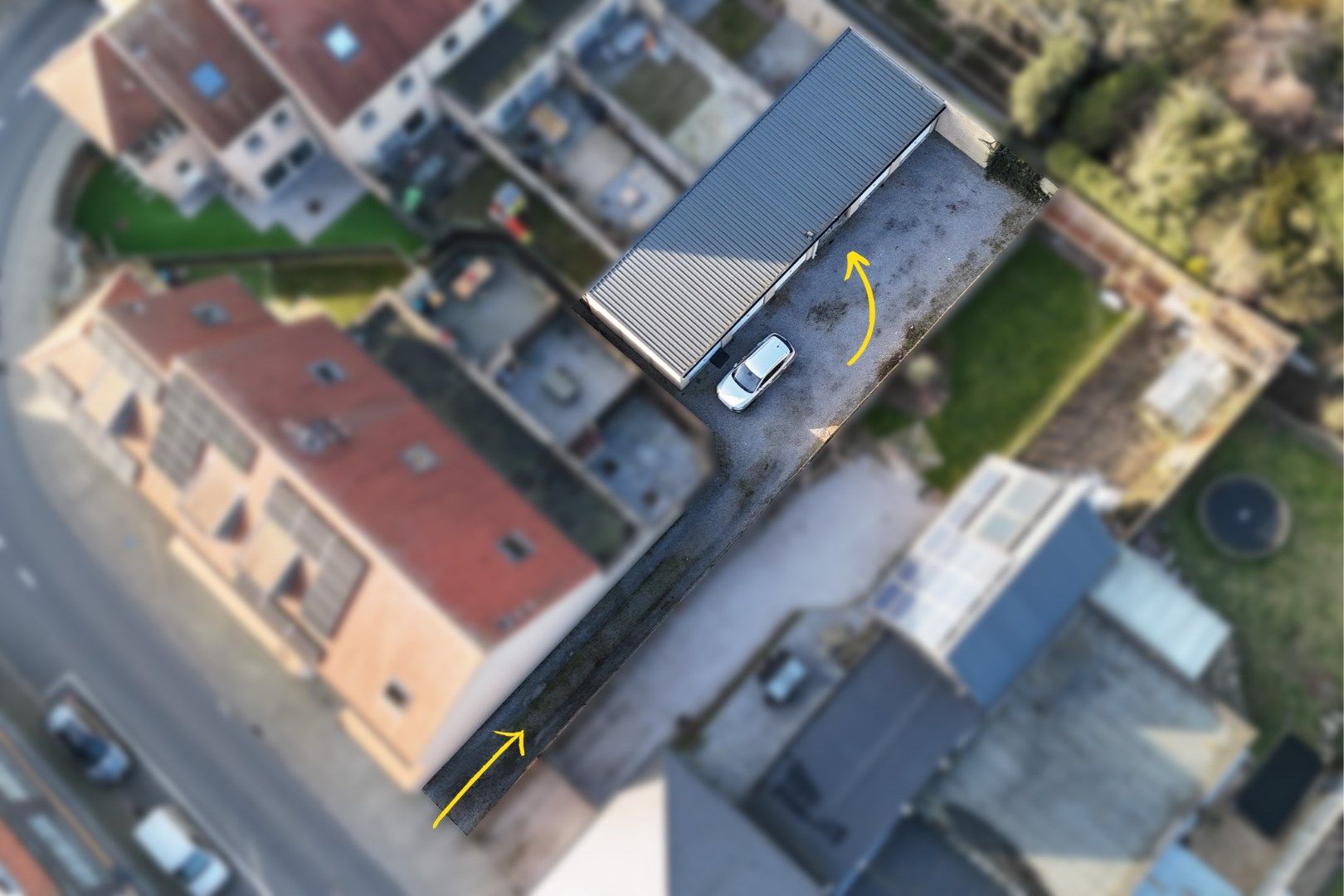 Ruime garage (16,50 m²) in hartje Bekegem foto 4