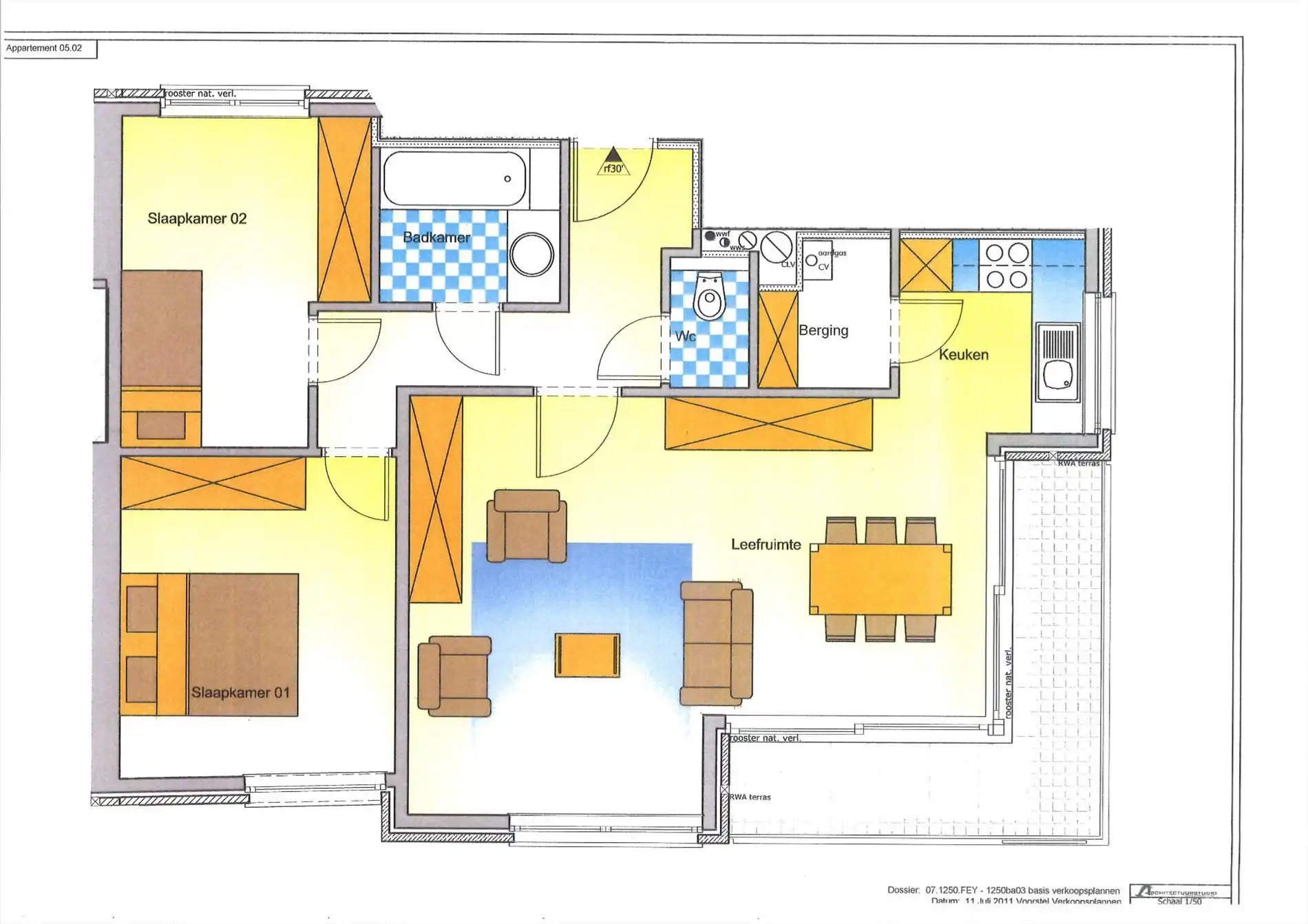 Ongemeubeld appartement centrum Oostende foto 5