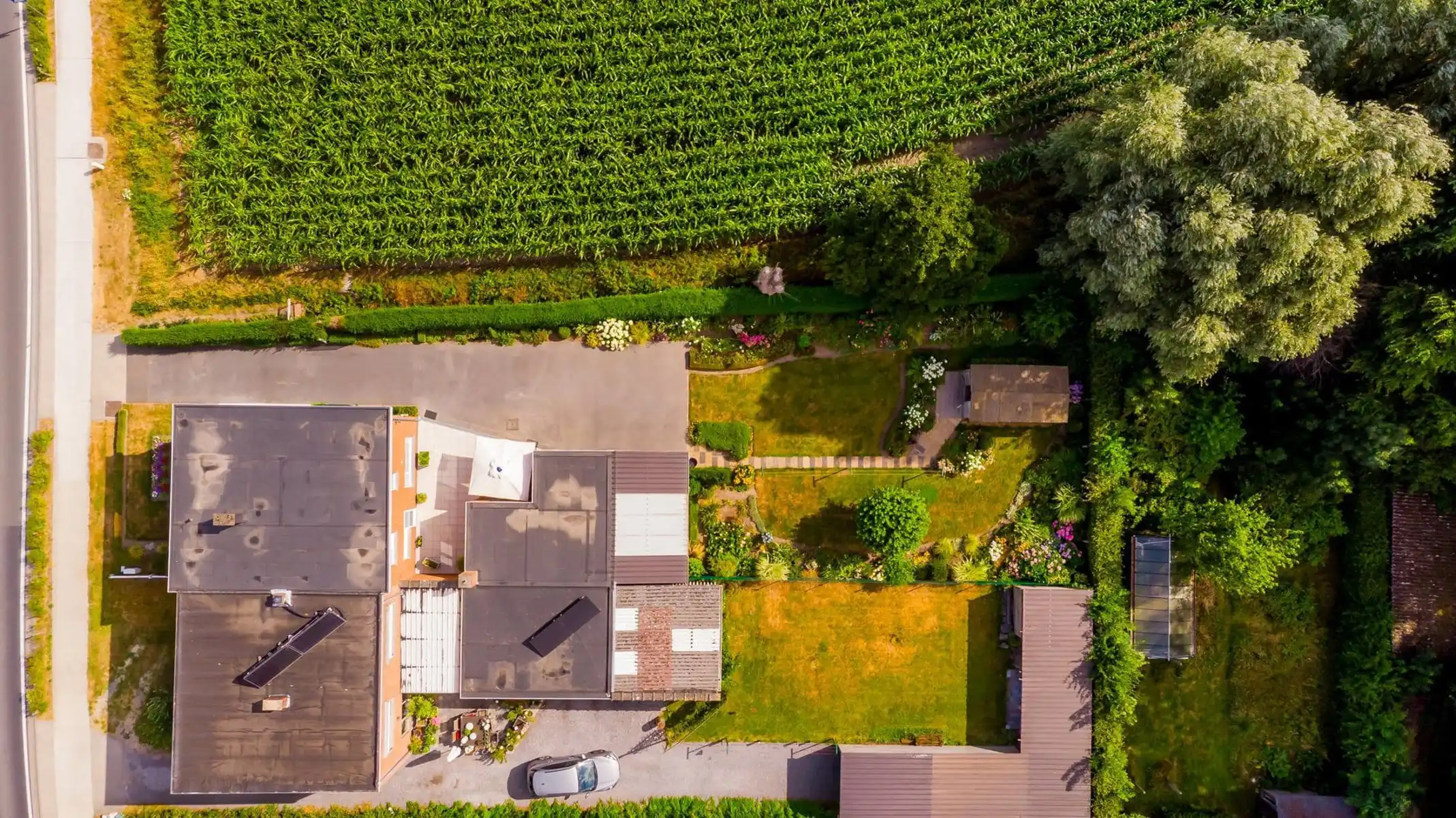 Instapklare woning met 3 slpks en tuin met landelijk zicht foto 31