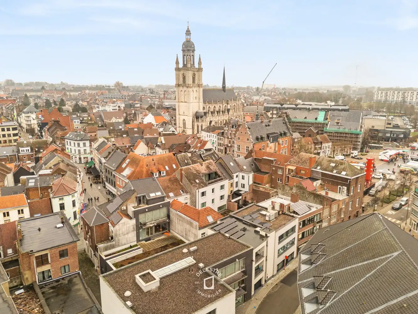 Interessante opbrengsteigendommen in hartje Halle – 2 APP. met handelsgebouw foto 25