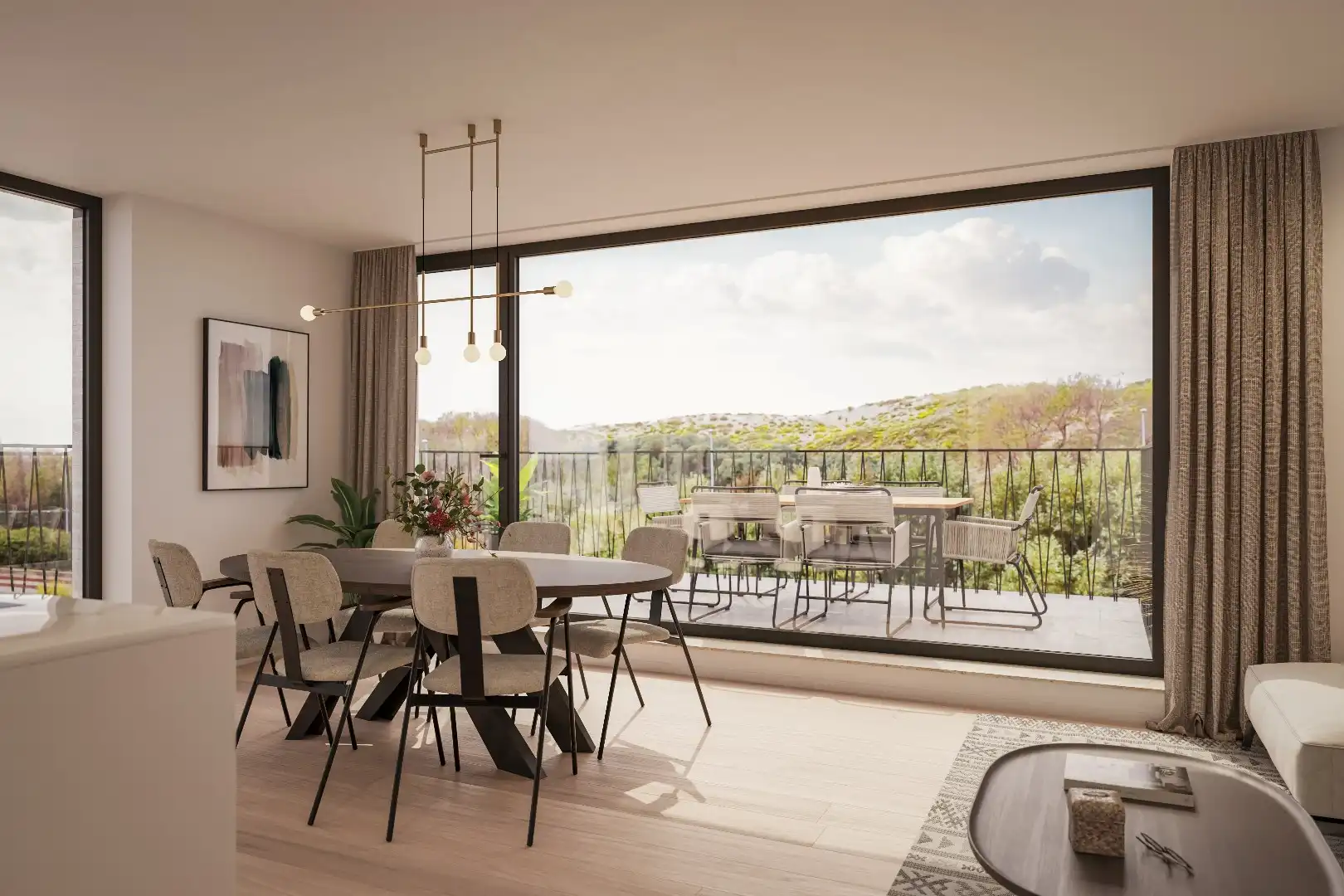 Nieuwbouw appartement met ruim zonneterras gelegen in "Residentie Dunique" te Bredene - duinen! foto 7