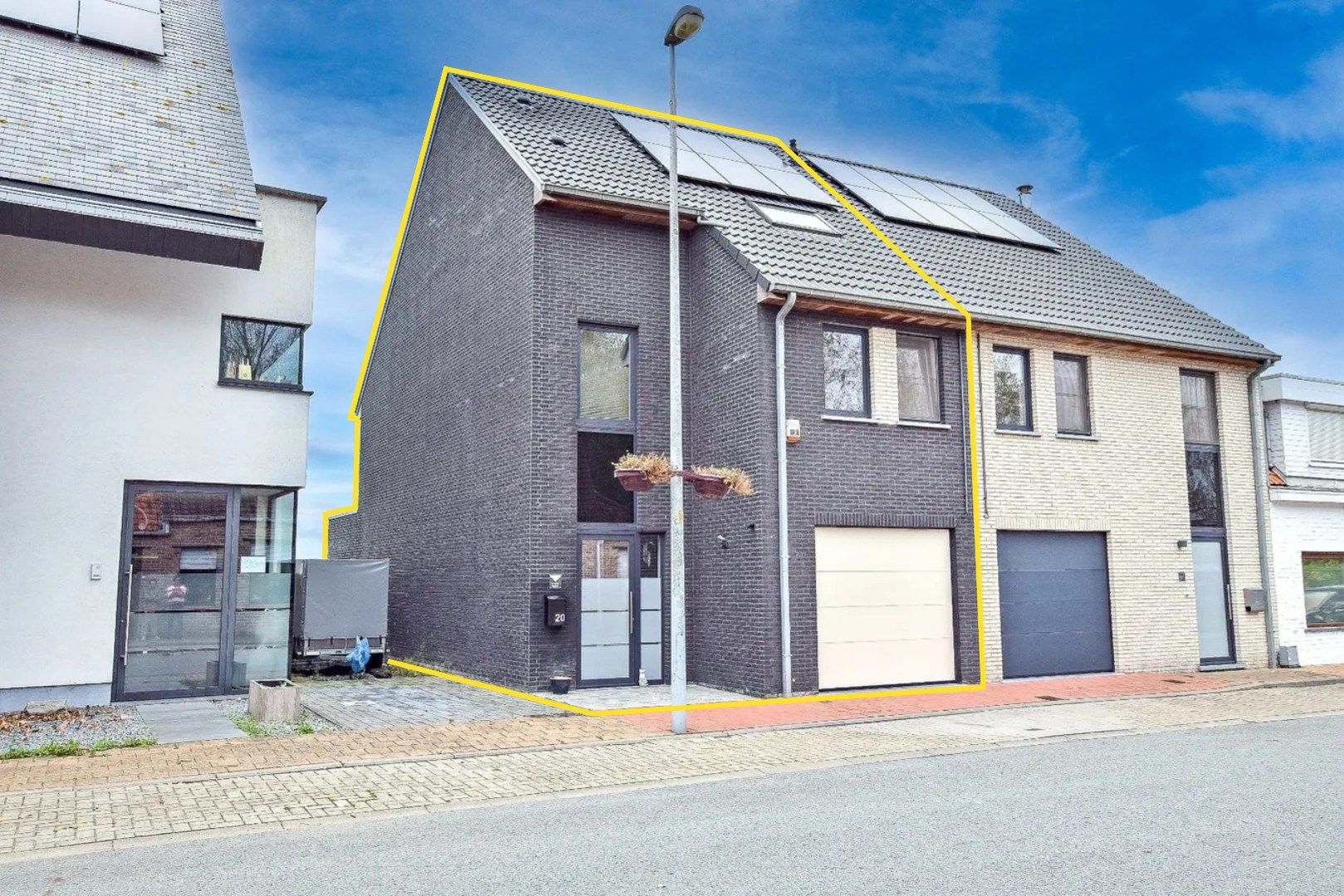 Moderne woning (2018) te Ramskapelle met 3 slaapkamers, garage en verzichten. foto 15