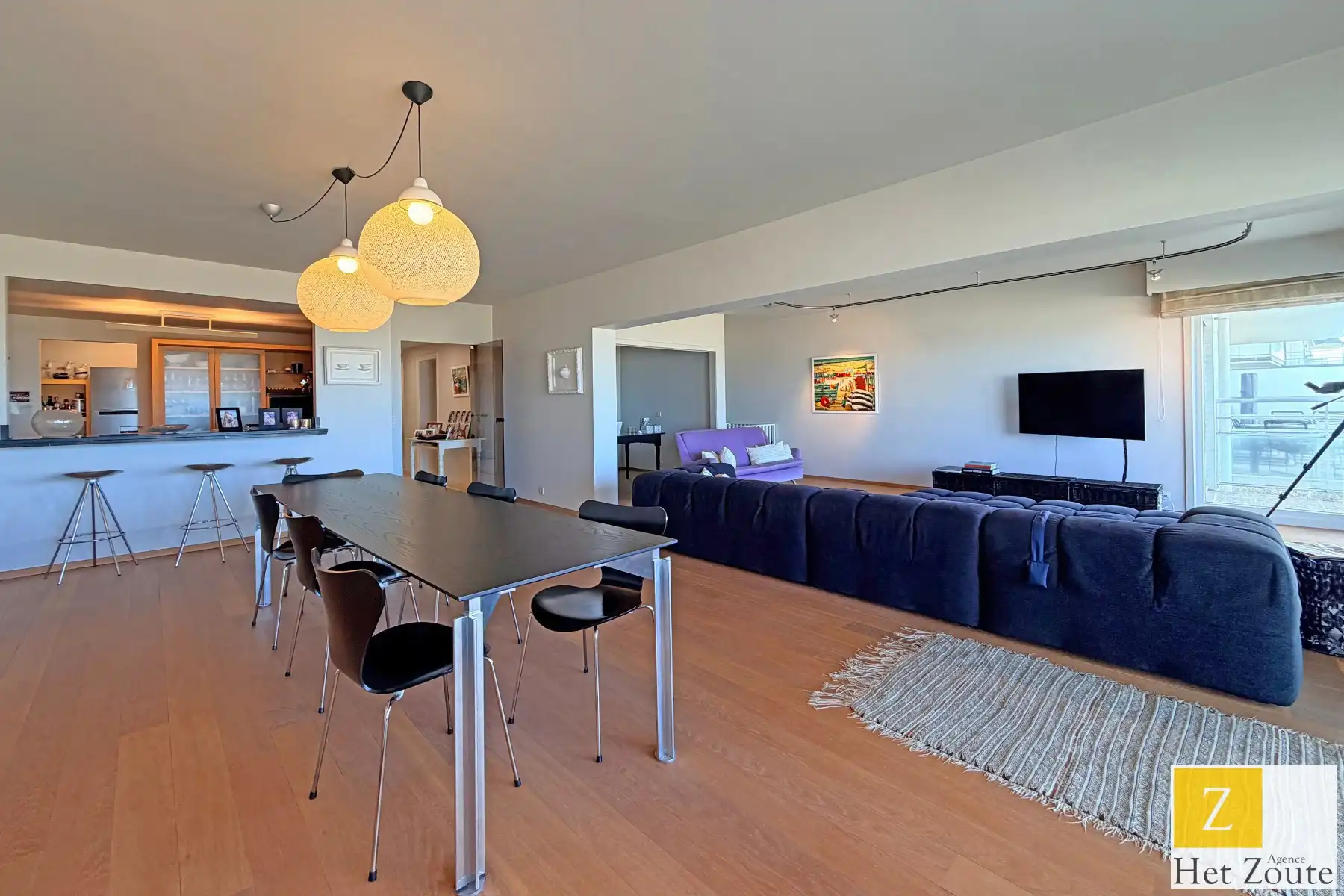 Appartement met frontaal zeezicht - Wandeldijk Het Zoute foto 4