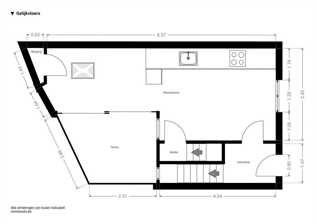 Volledig gerenoveerde woning in Oud-Berchem foto 9
