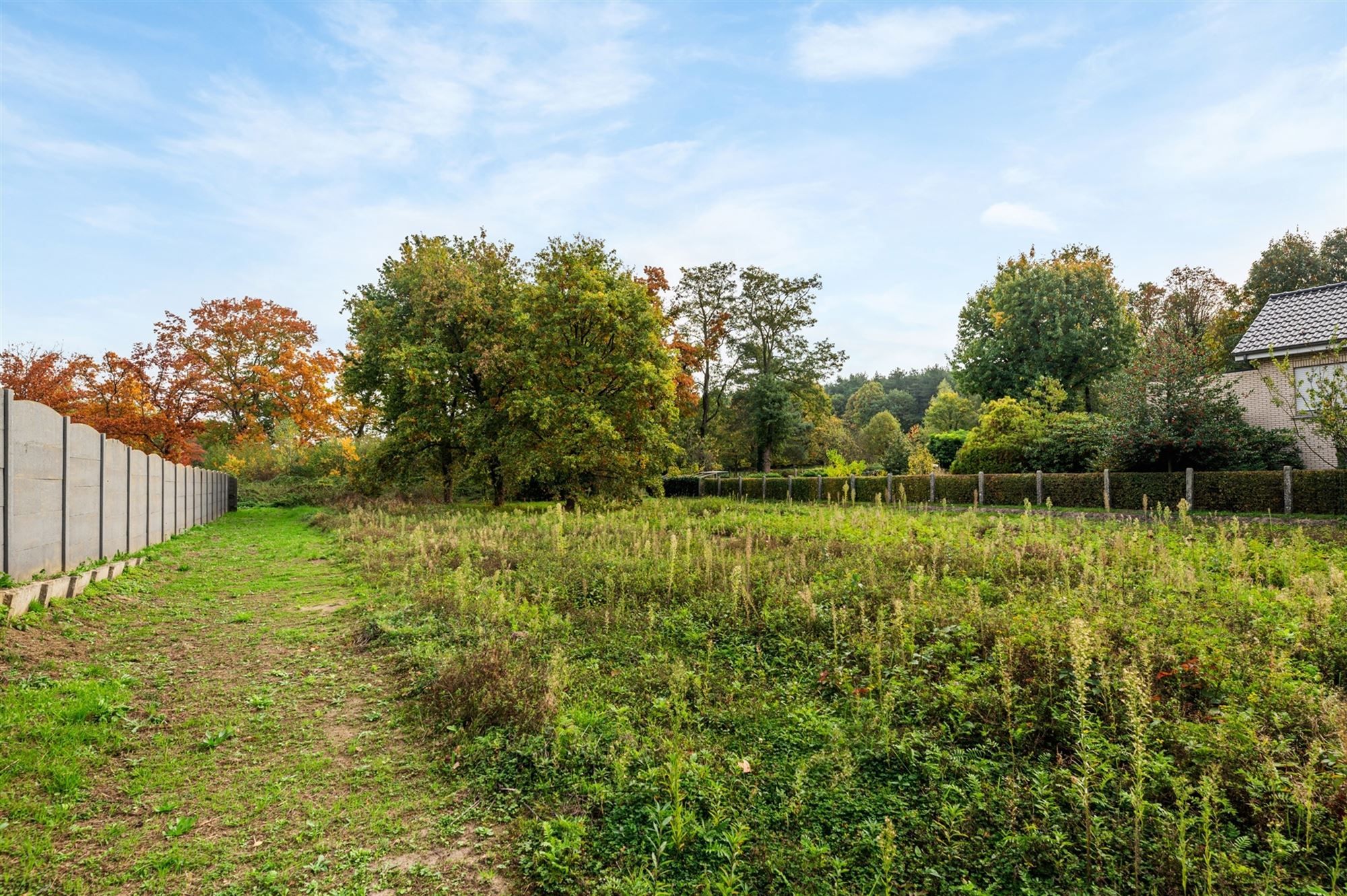 PRACHTIGE BOUWGROND OB 1380M2 TEGEN GROENE OMGEVING foto 4