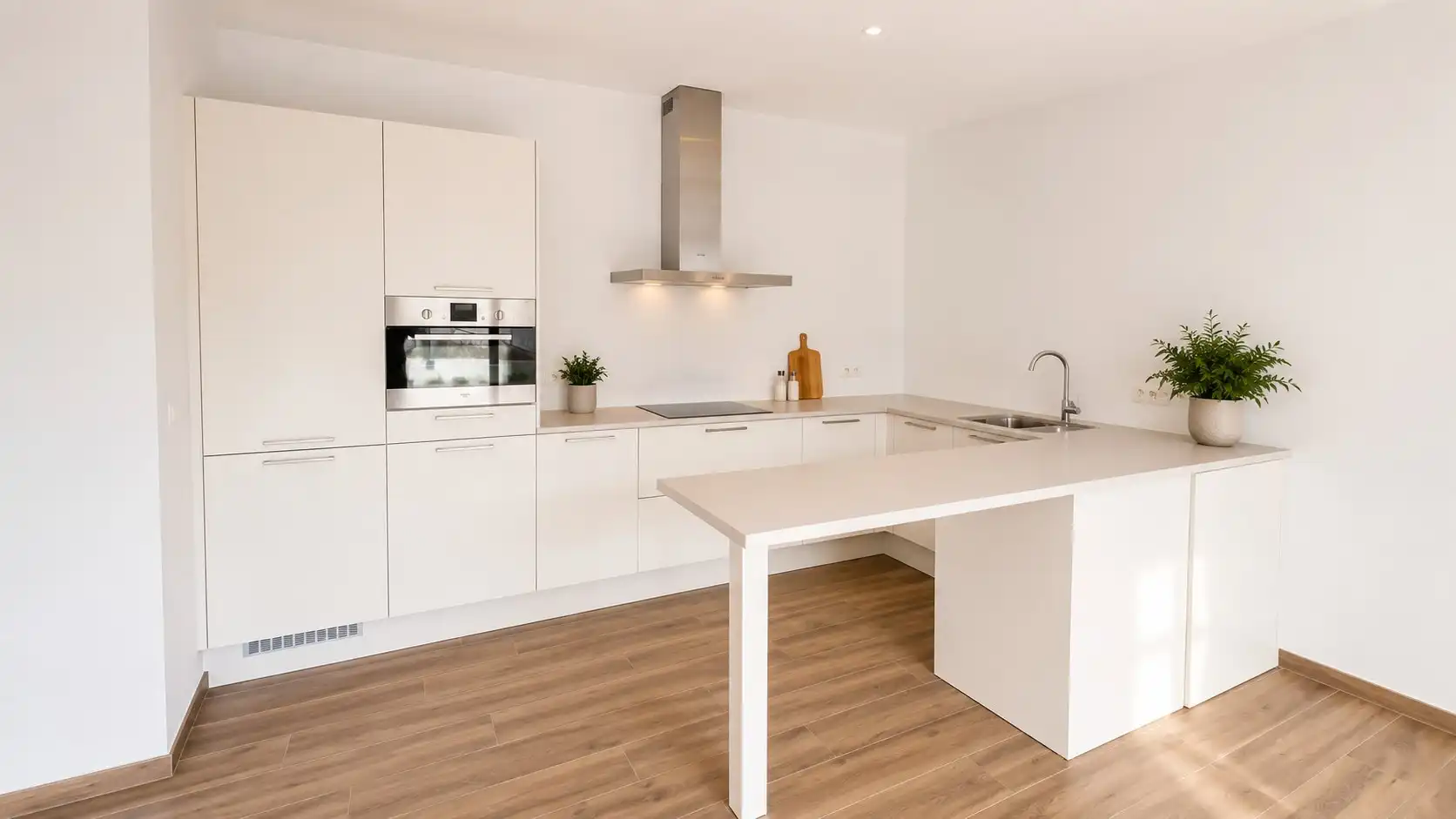 Ruim gelijkvloers appartement centrum Lokeren met terras en tuintje foto 4