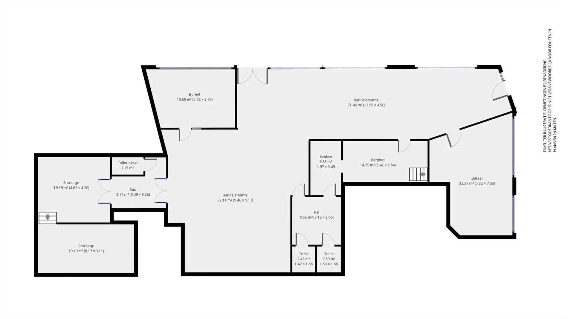 Instapklare winkel/kantoorruimte in winkelcentrum Tienen foto 17